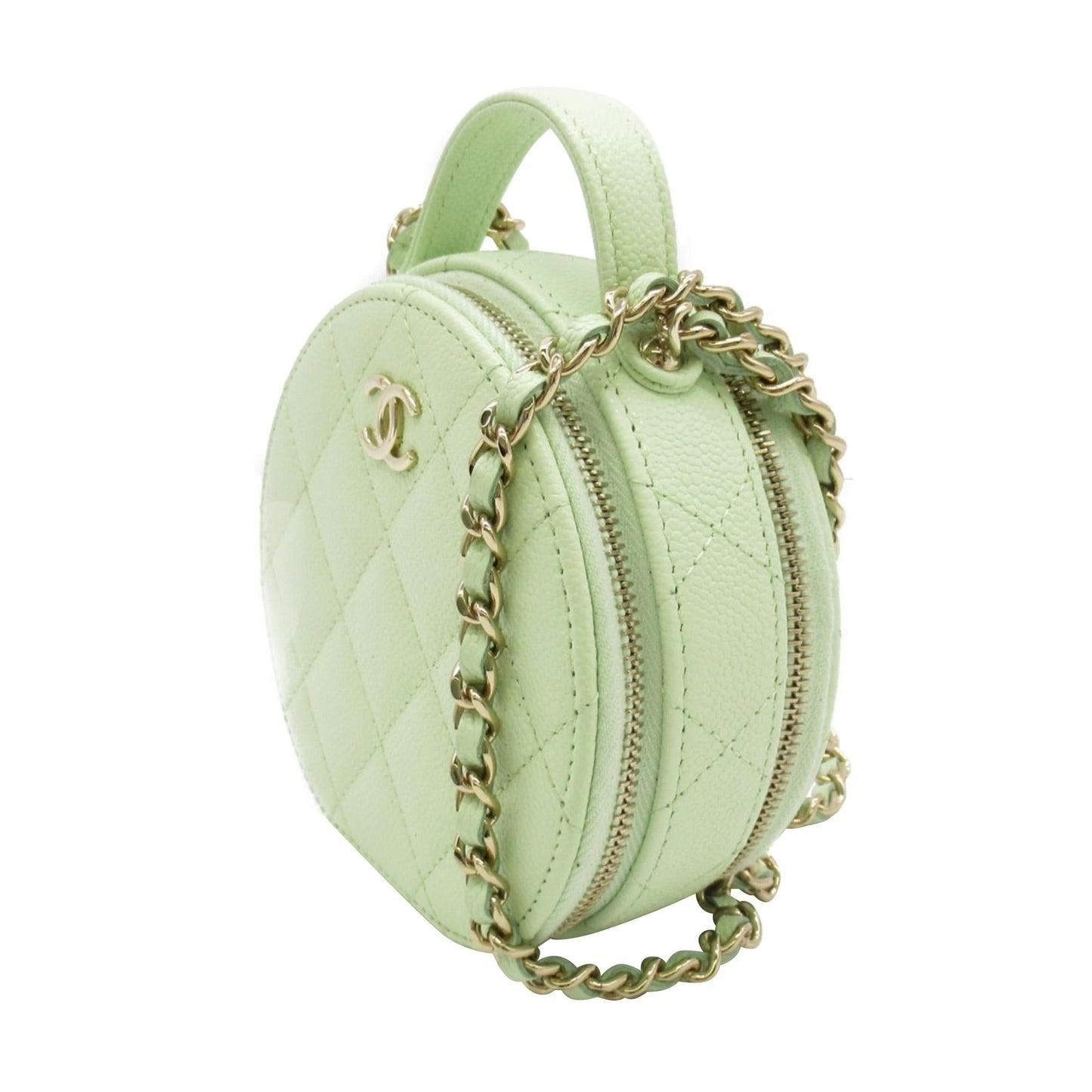 Chanel Caviar Round Vanity SHG-L9oeJh Mini Bag