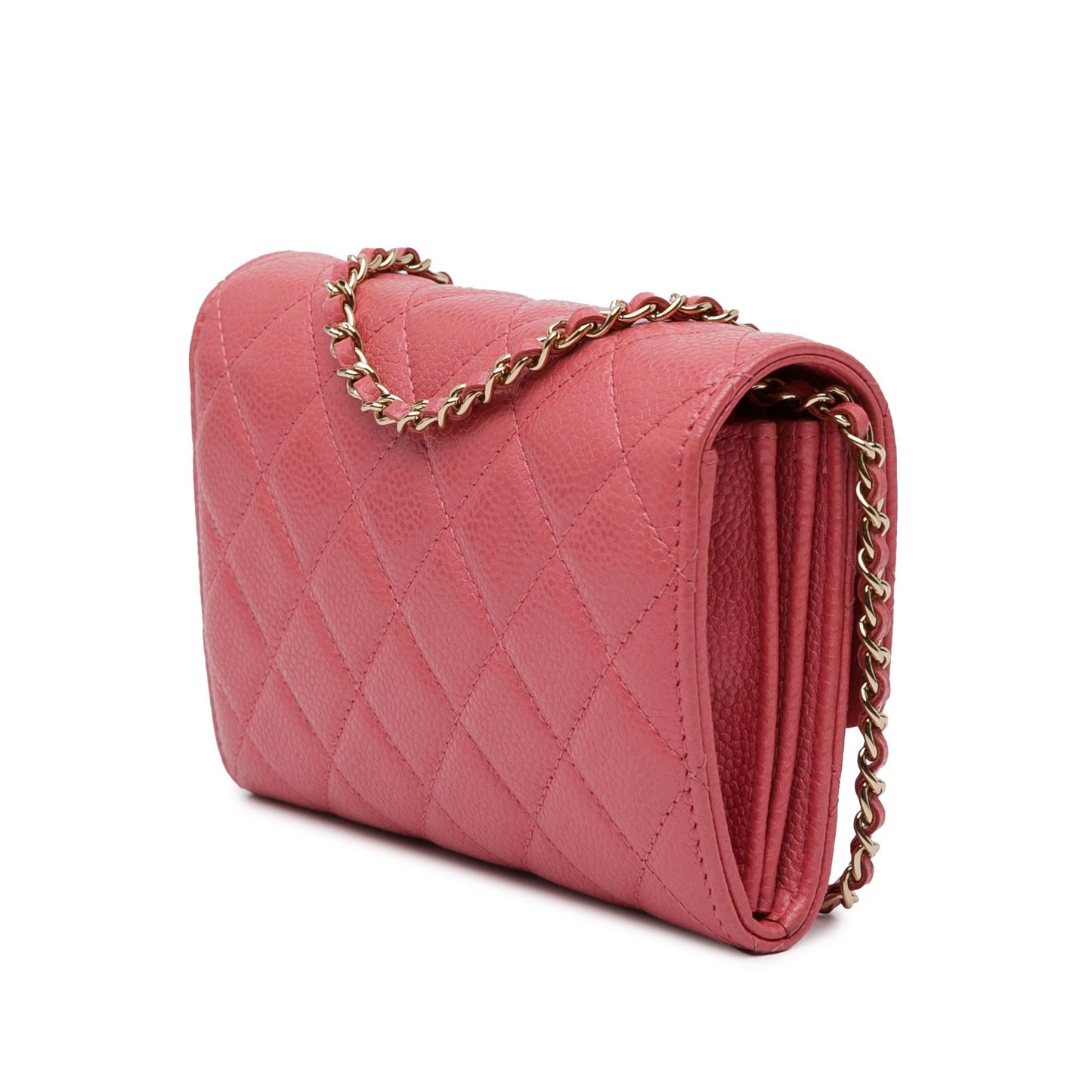 Chanel Classic Caviar Flap on SHG-SQ3yjM Wallet Case