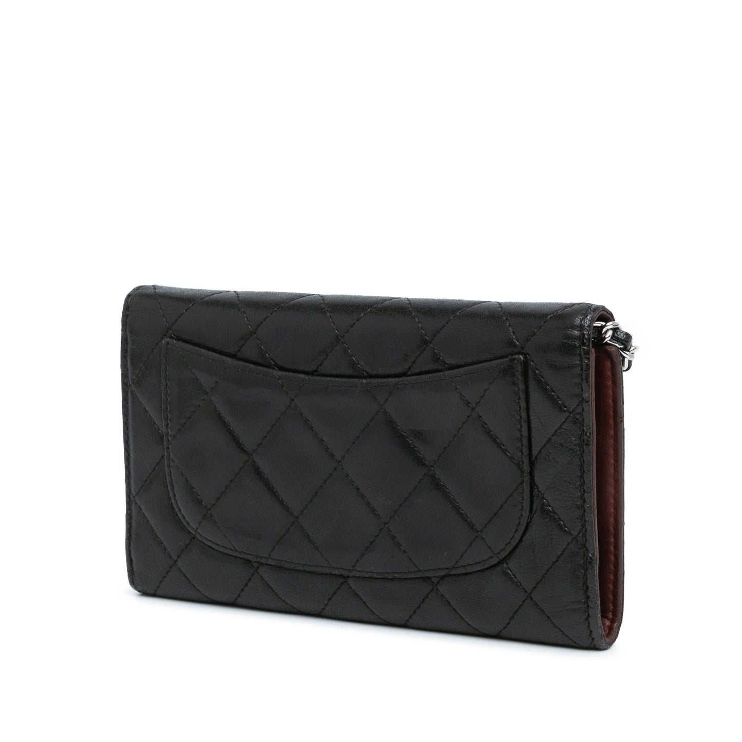 Chanel Classic Caviar Flap on SHG-oPUFCl Wallet Case