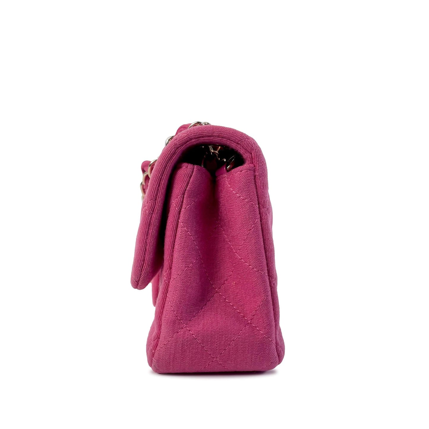 Chanel Classic Jersey Single Flap SHG-huVmeQ Mini Bag