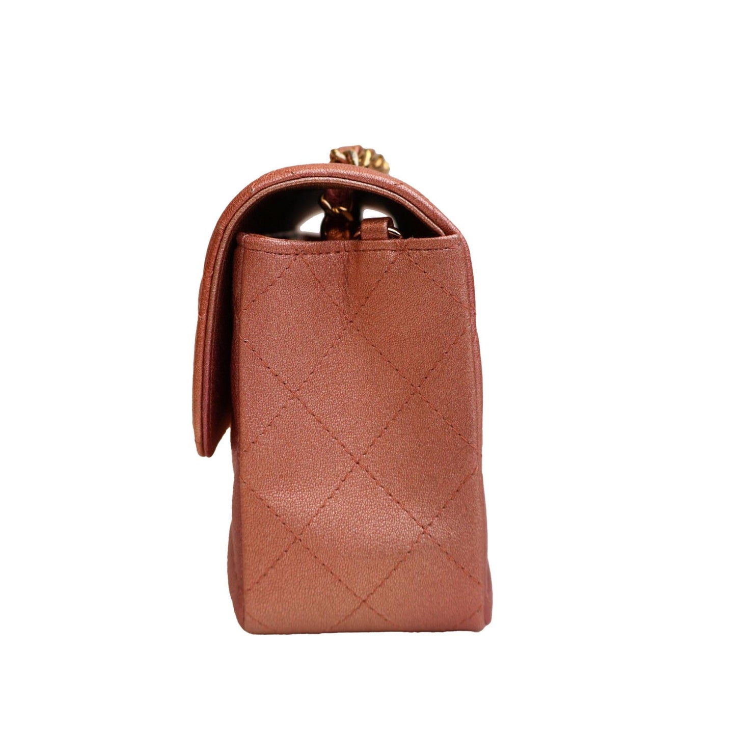 Chanel Classic Lambskin Rectangular Single Flap SHG-ekr4fa Mini Bag