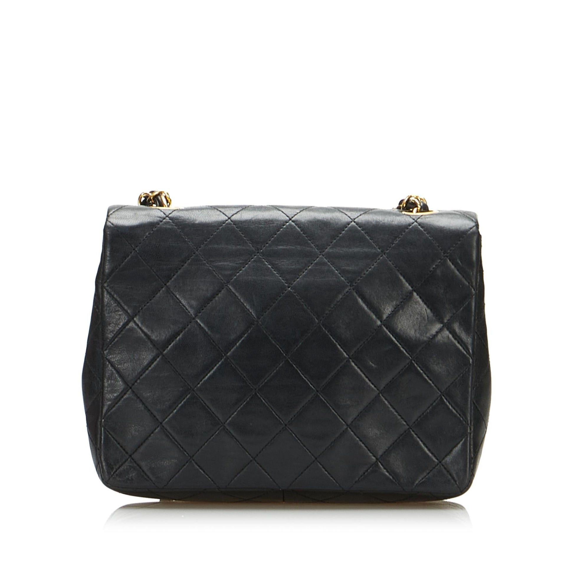 Chanel Classic Lambskin Square Flap SHG-Qr3gqV Mini Bag
