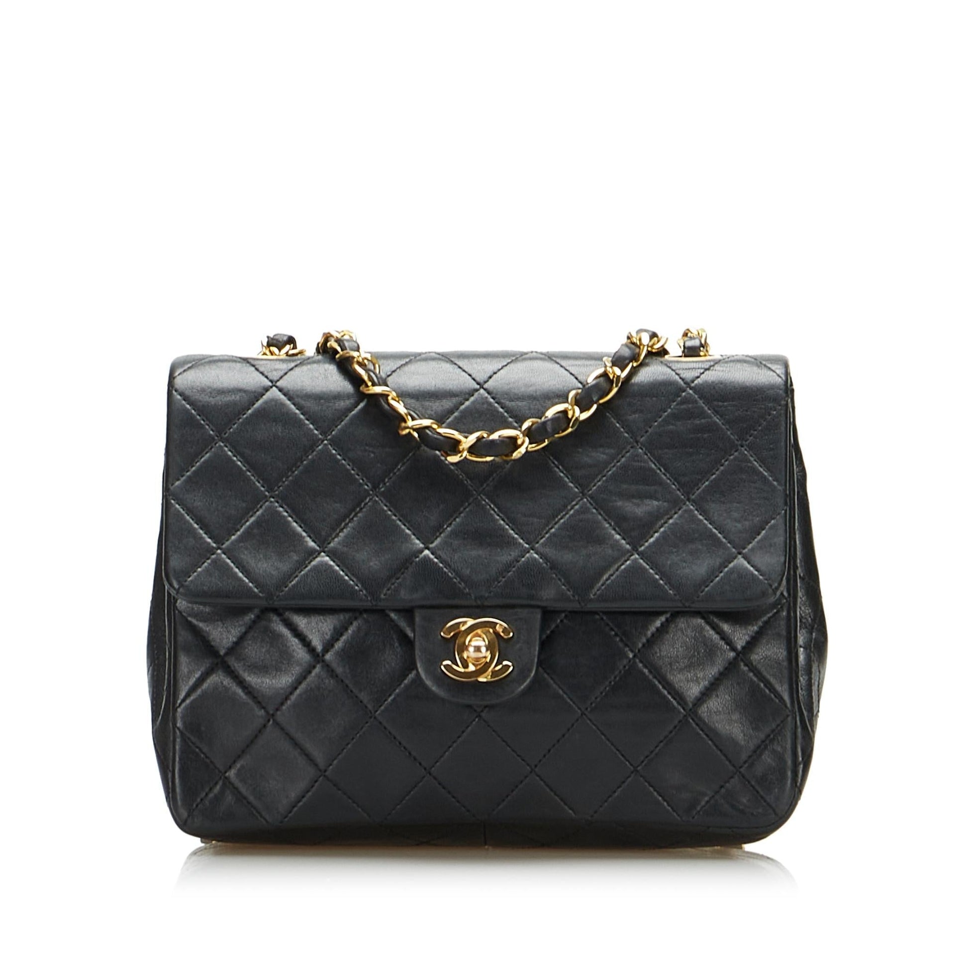 Chanel Classic Lambskin Square Flap SHG-Qr3gqV Mini Bag