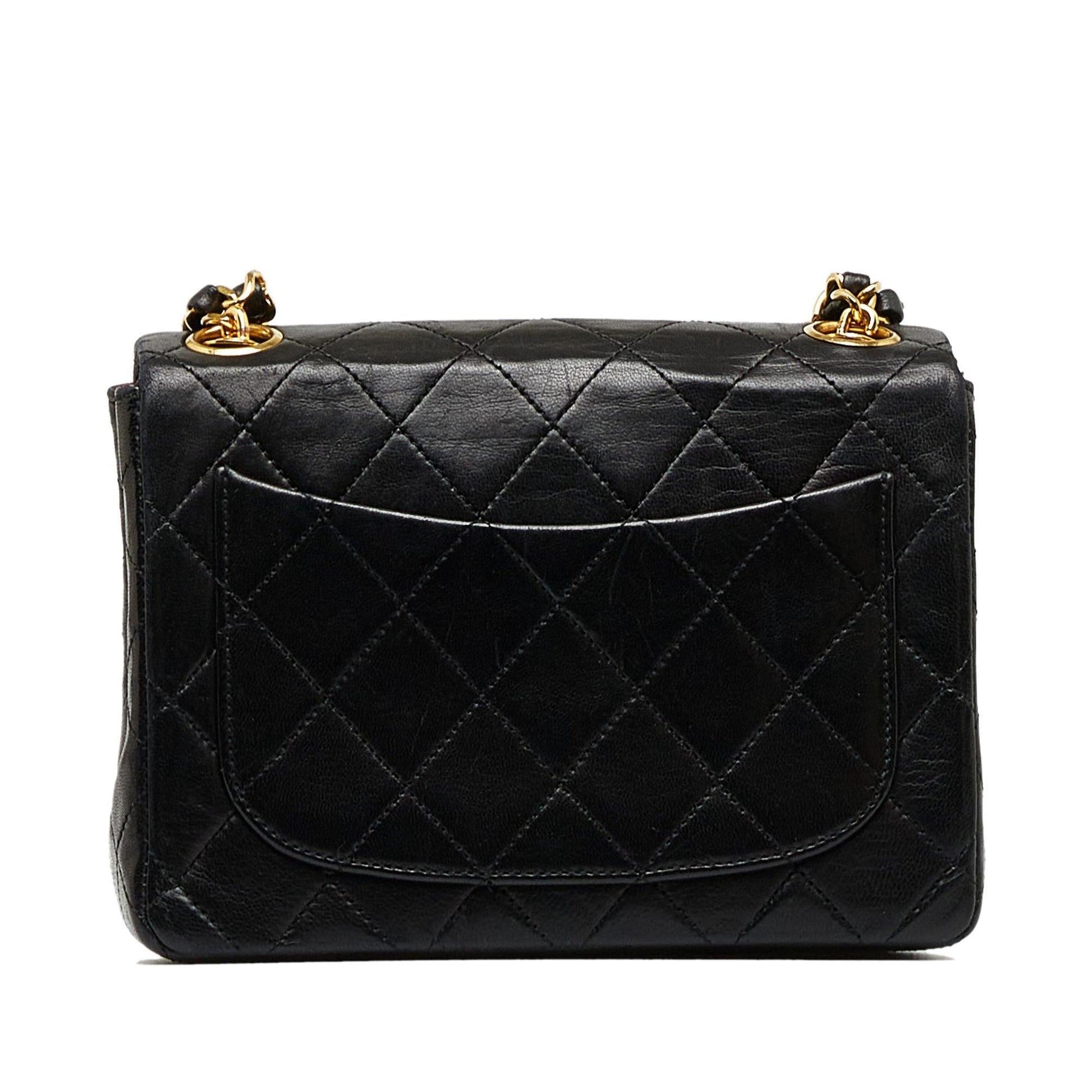 Chanel Classic Lambskin Square Flap SHG-lnKMMQ Mini Bag