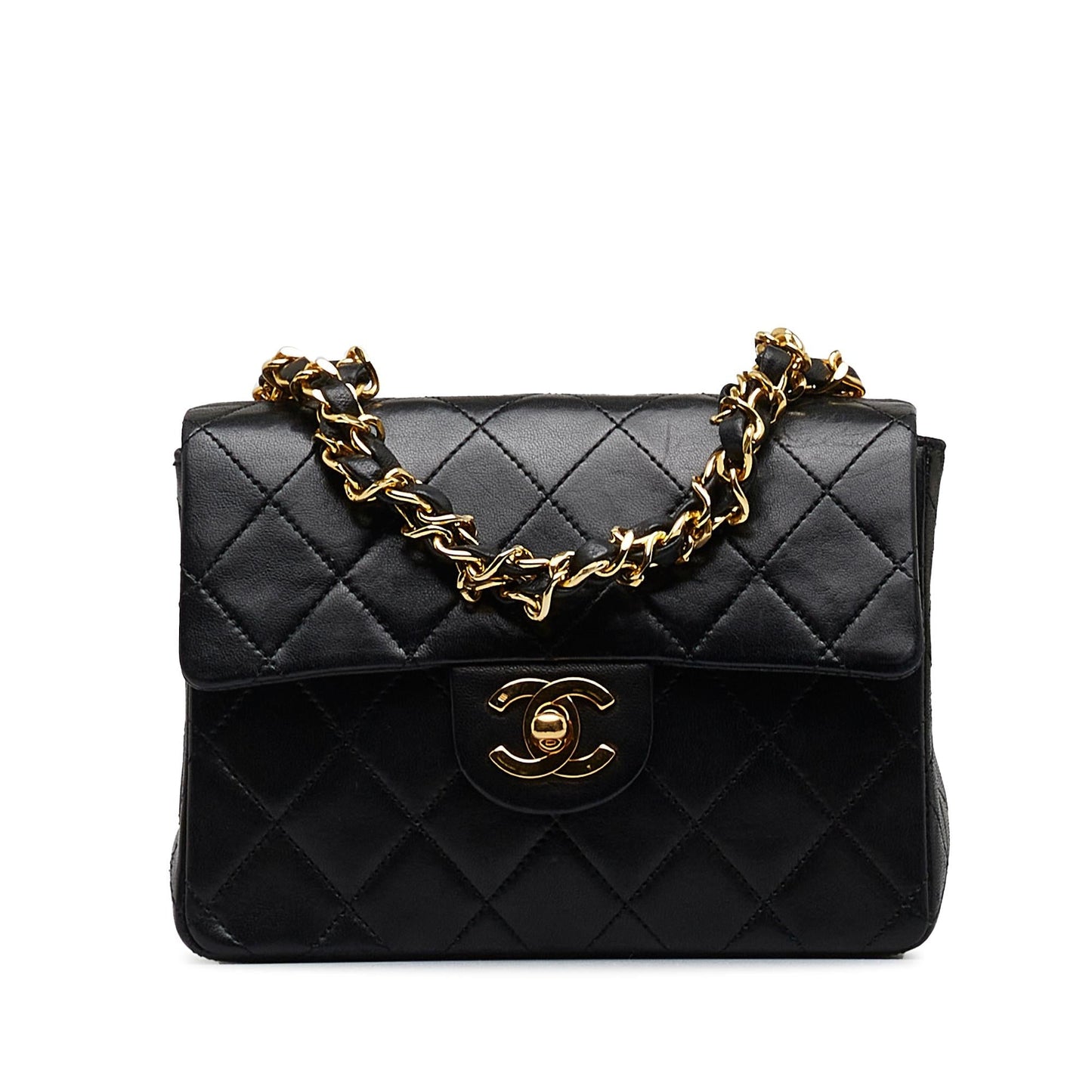 Chanel Classic Lambskin Square Flap SHG-lnKMMQ Mini Bag