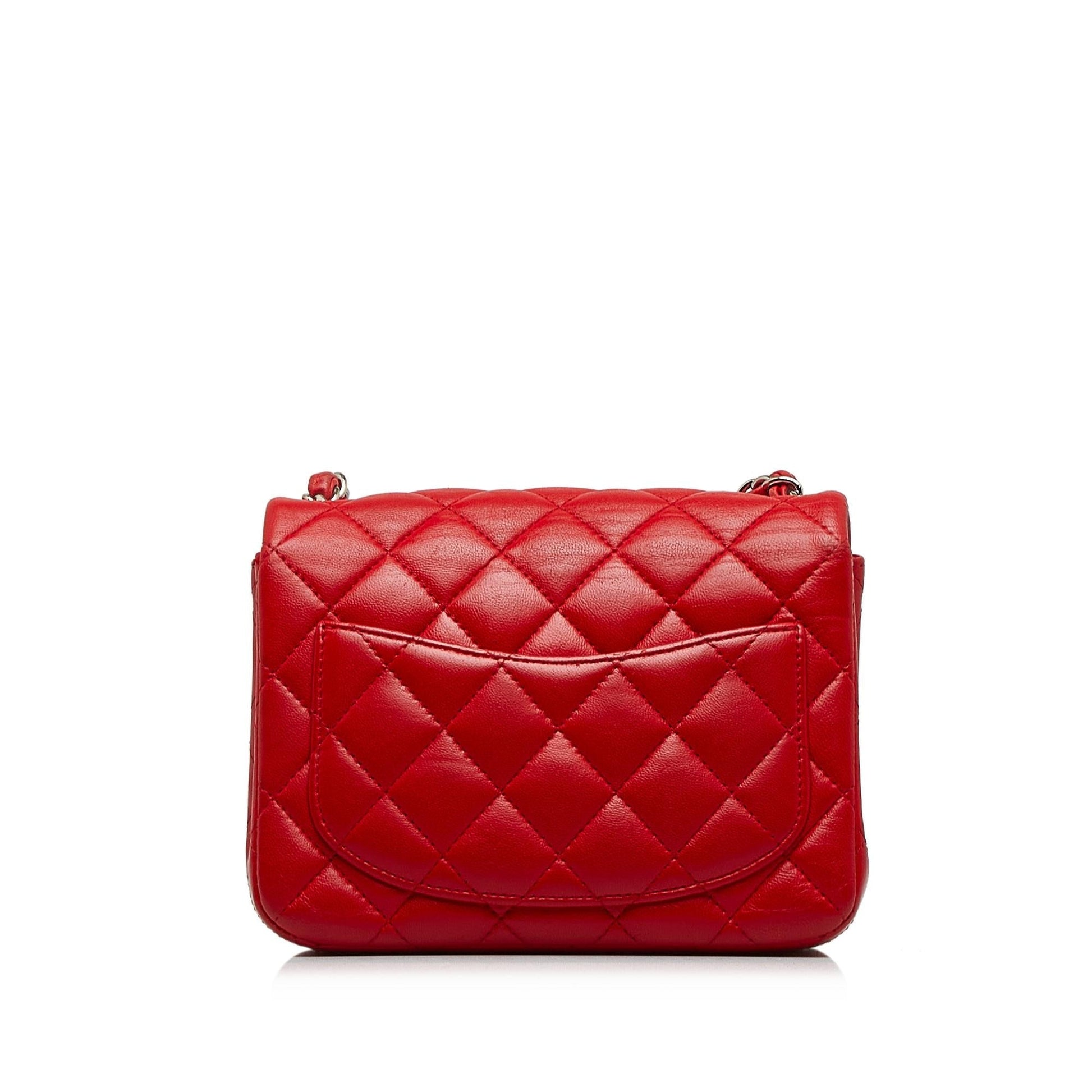 Chanel Classic Lambskin Square Flap SHG-VHJm9x Mini Bag