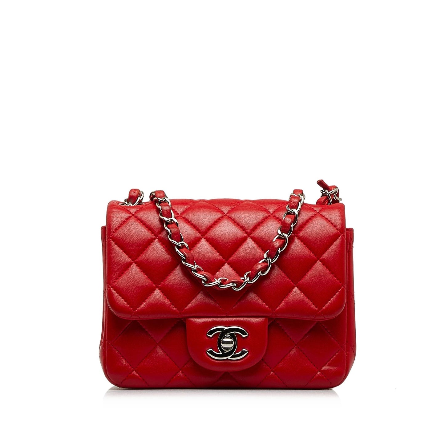 Chanel Classic Lambskin Square Flap SHG-VHJm9x Mini Bag