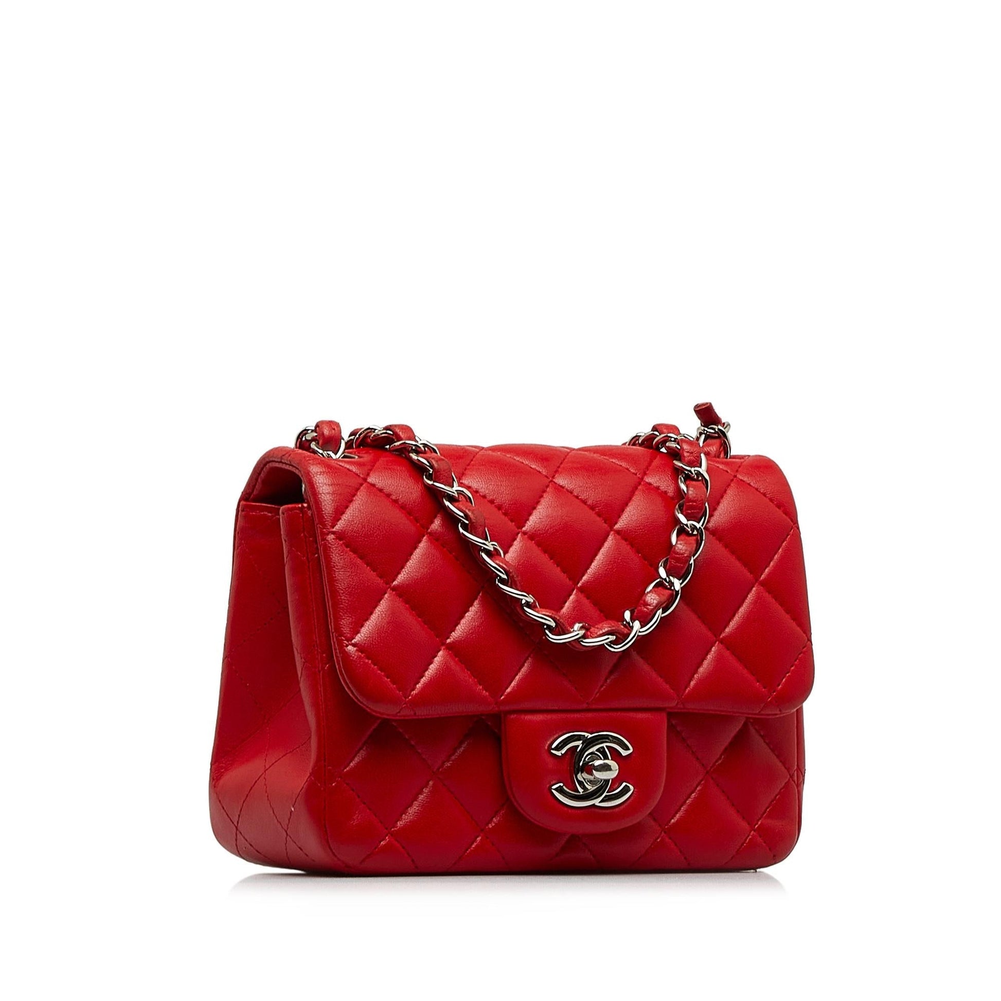Chanel Classic Lambskin Square Flap SHG-VHJm9x Mini Bag