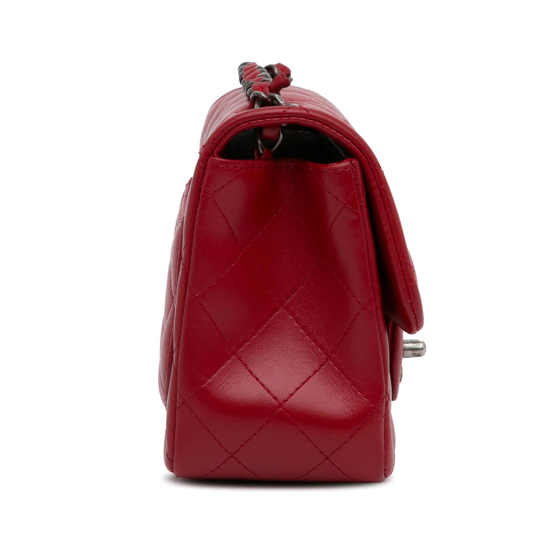 Chanel Classic Lambskin Square Flap SHG-Y5MHW4 Mini Bag