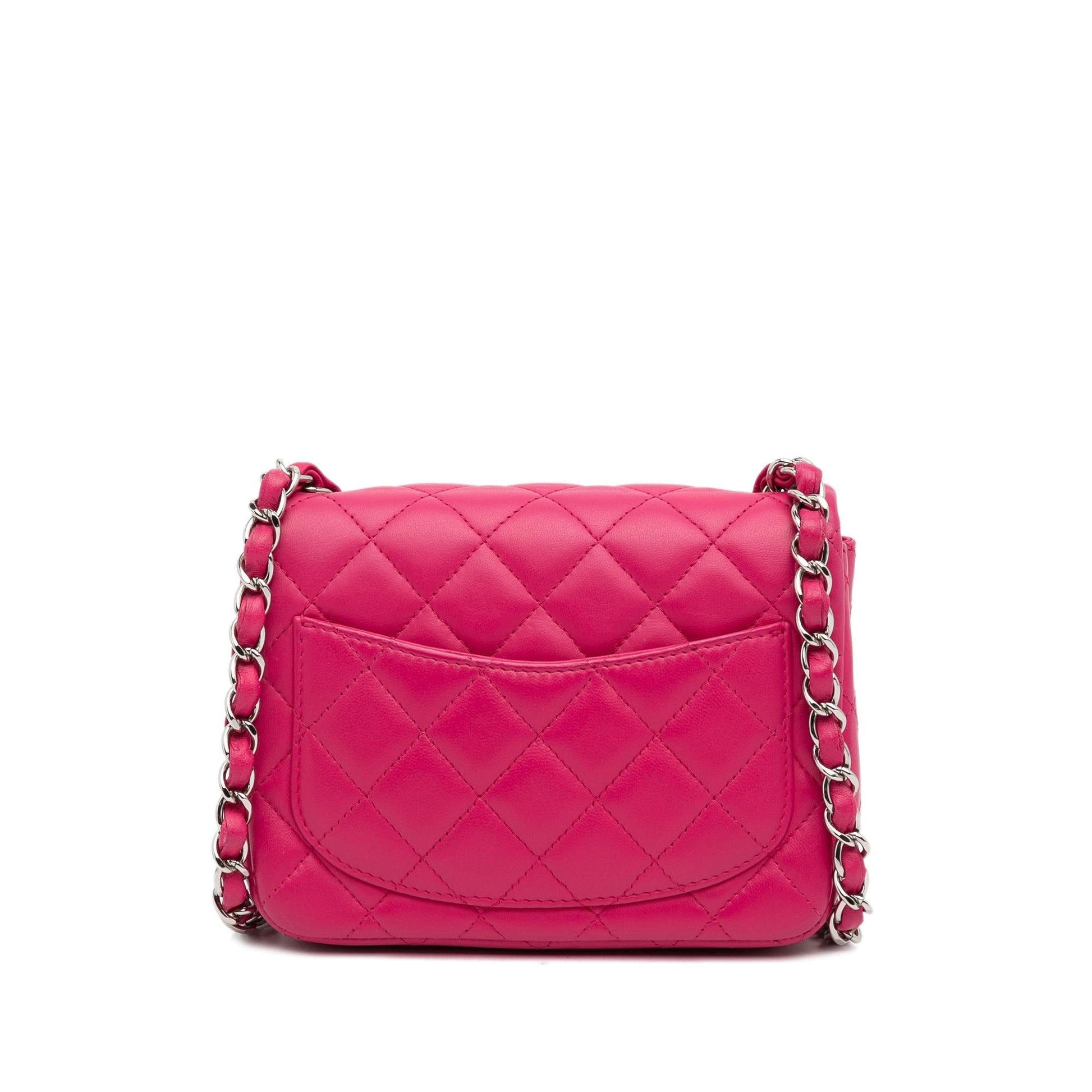 Chanel Classic Lambskin Square Flap SHG-7URREH Mini Bag