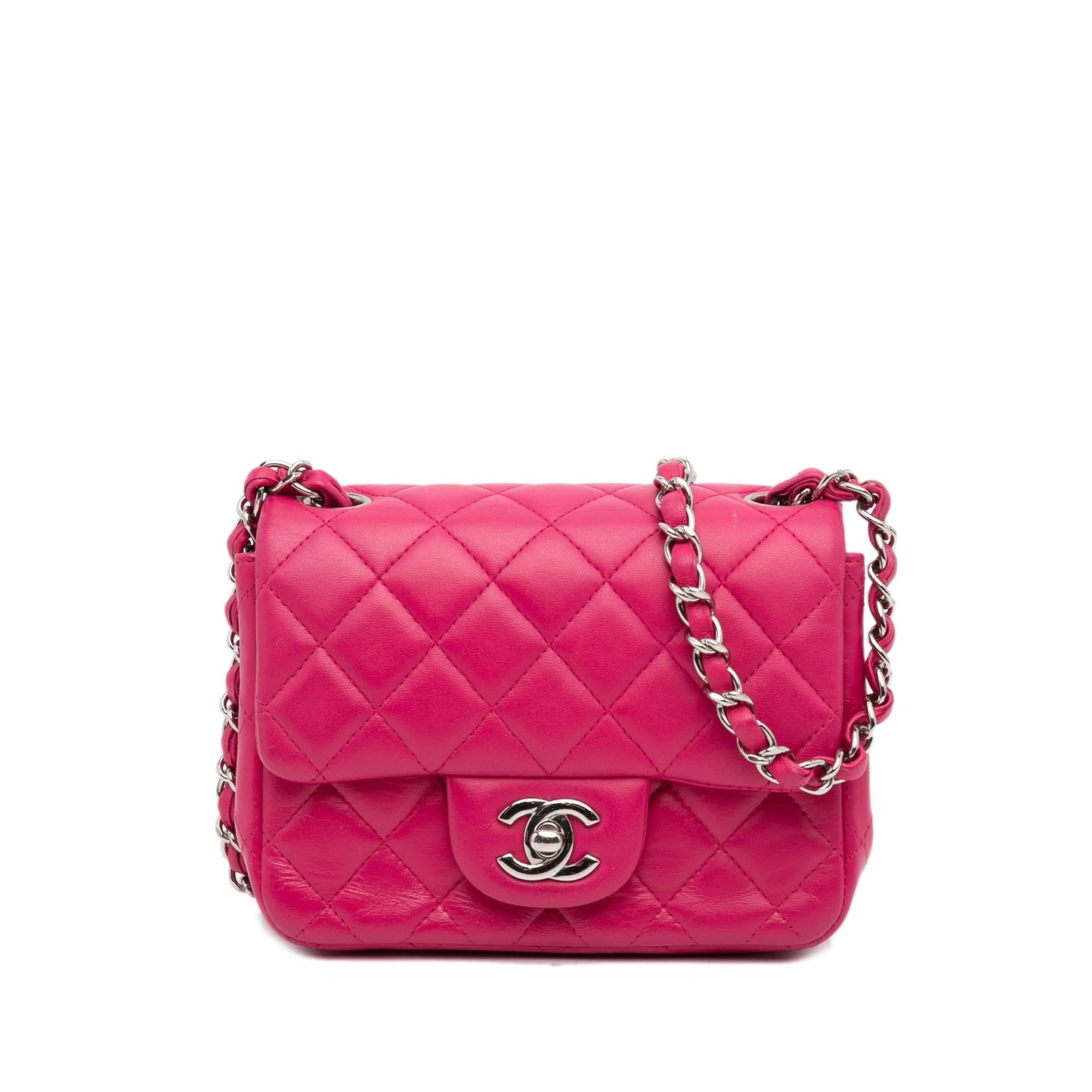 Chanel Classic Lambskin Square Flap SHG-7URREH Mini Bag