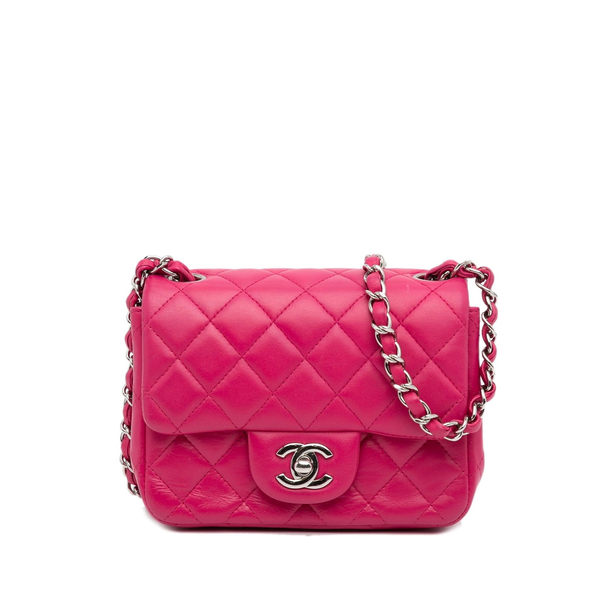 Chanel Classic Lambskin Square Flap SHG-7URREH Mini Bag