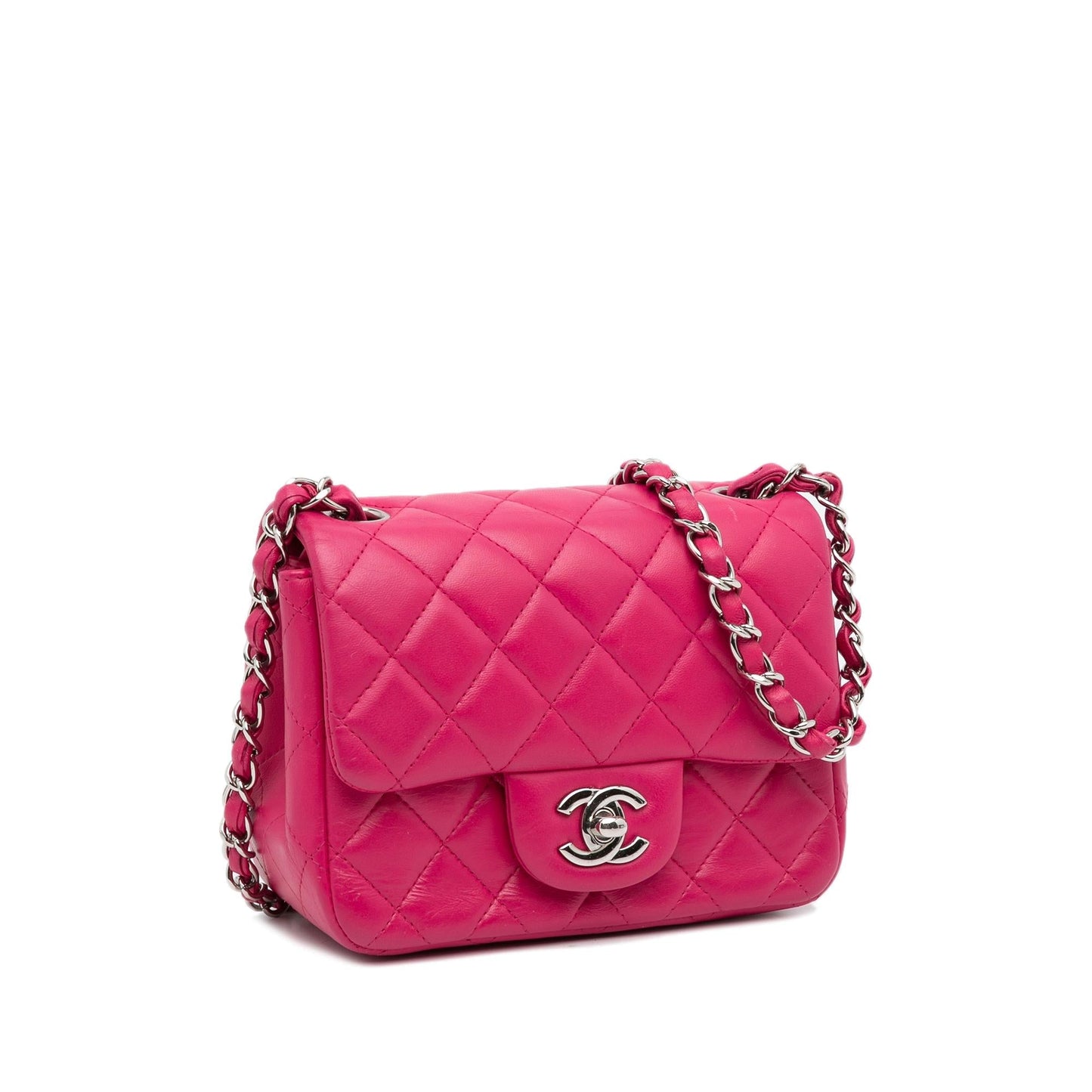 Chanel Classic Lambskin Square Flap SHG-7URREH Mini Bag