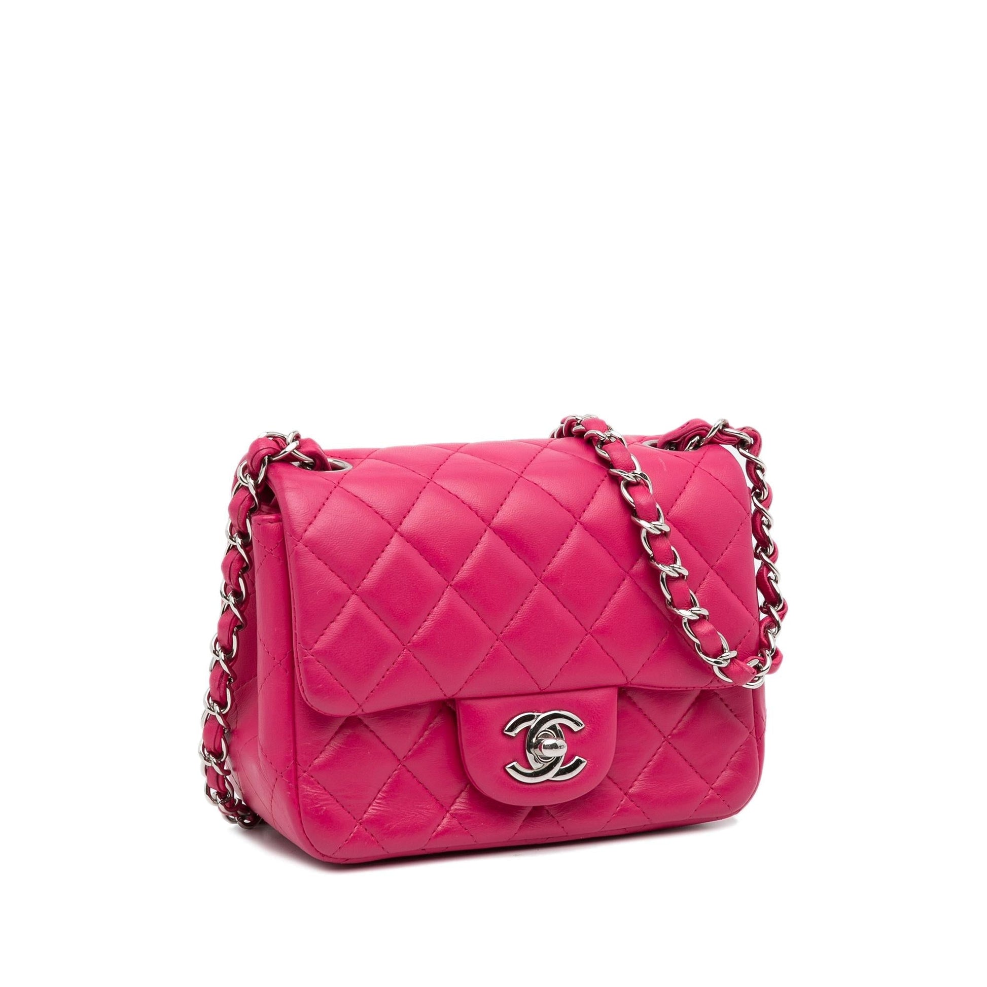 Chanel Classic Lambskin Square Flap SHG-7URREH Mini Bag