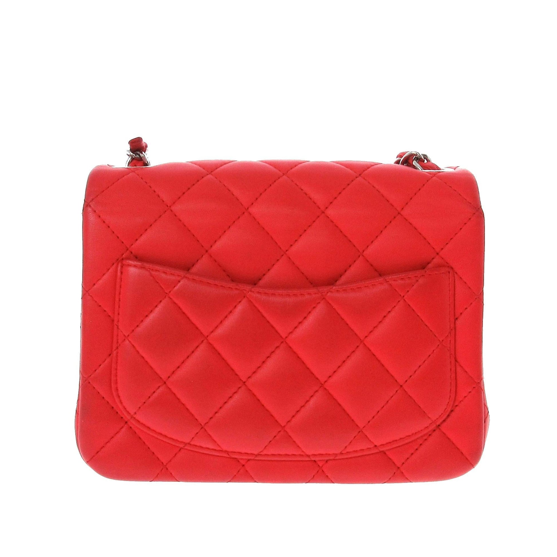 Chanel Classic Lambskin Square Single Flap SHG-bY710T Mini Bag