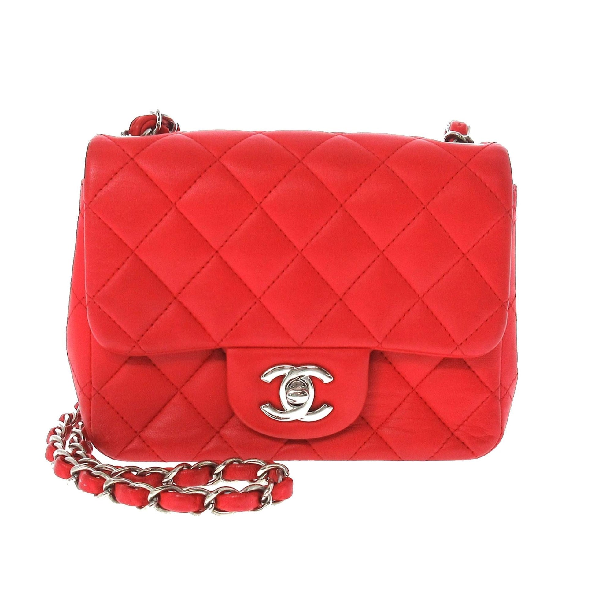 Chanel Classic Lambskin Square Single Flap SHG-bY710T Mini Bag