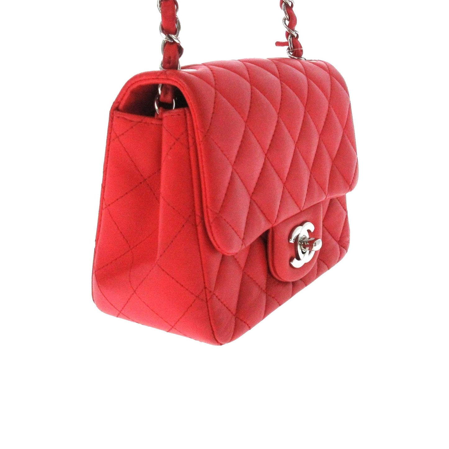 Chanel Classic Lambskin Square Single Flap SHG-bY710T Mini Bag