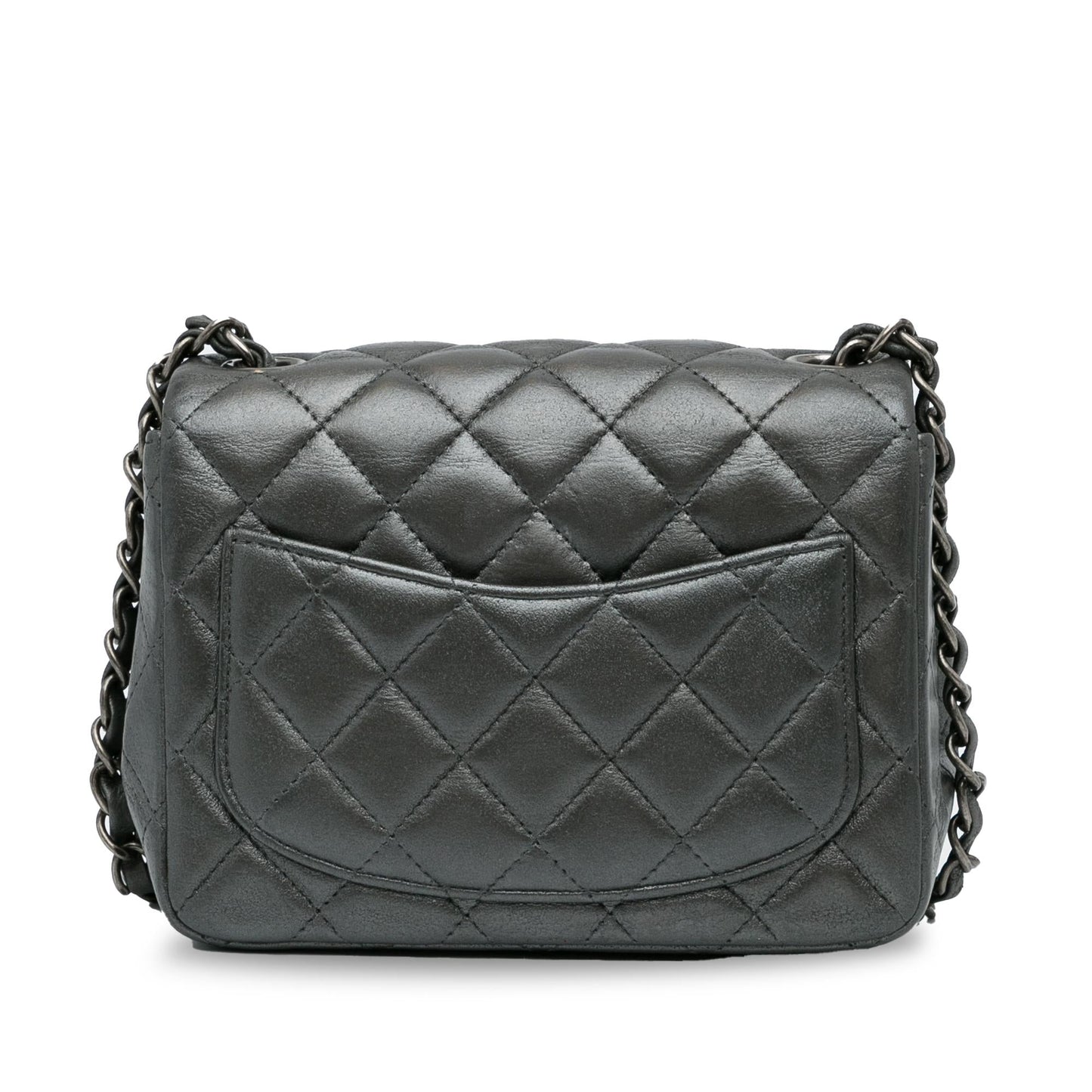 Chanel Classic Lambskin Square Single Flap SHG-Lqr8P5 Mini Bag