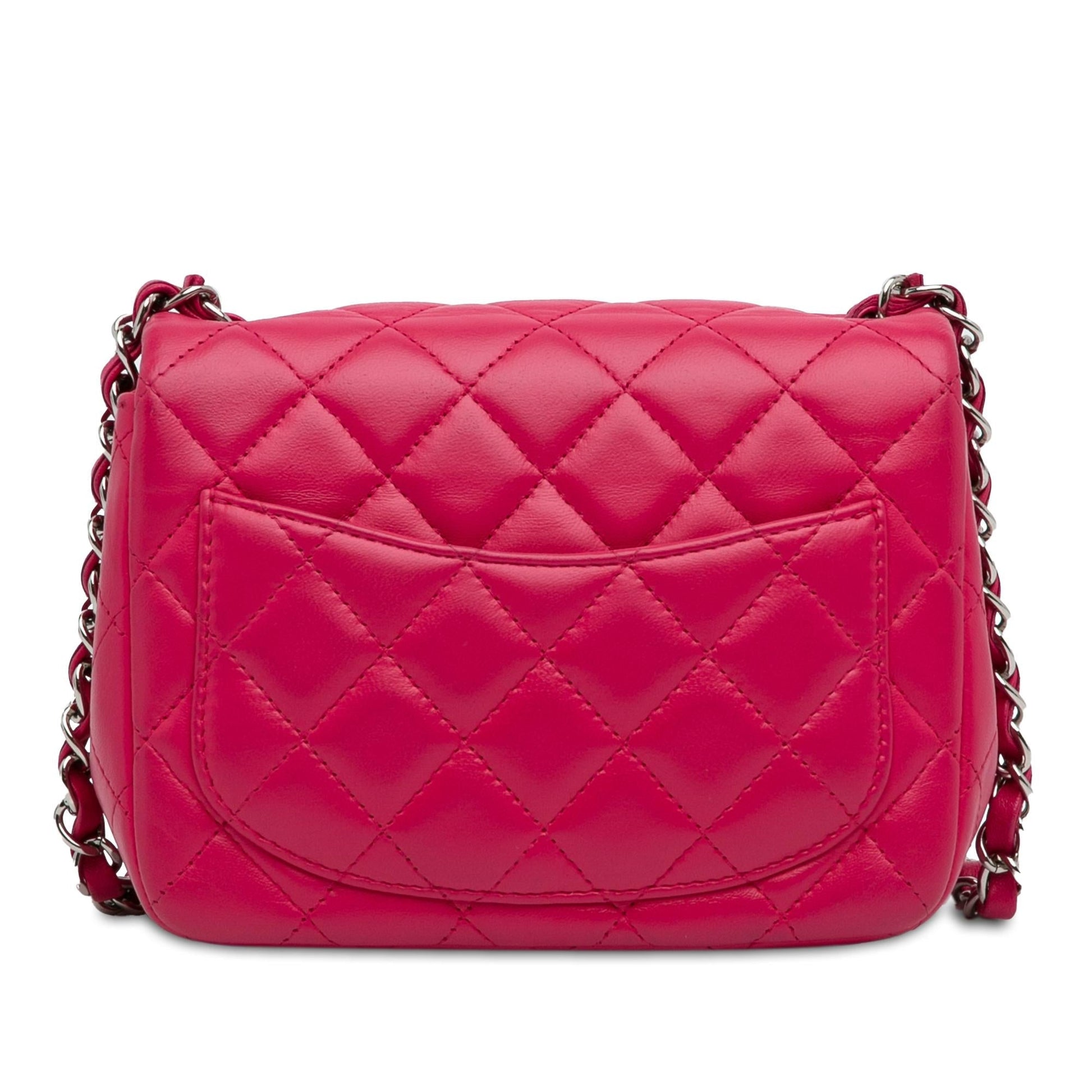Chanel Classic Lambskin Square Single Flap SHG-w1g0FJ Mini Bag