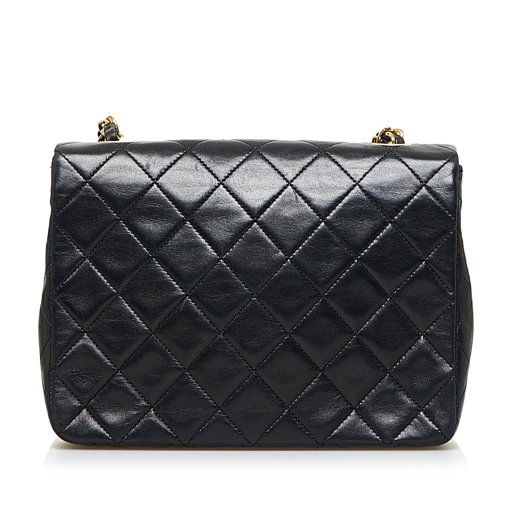 Chanel Classic Square Lambskin Single Flap SHG-3rD17V Shoulder Bag