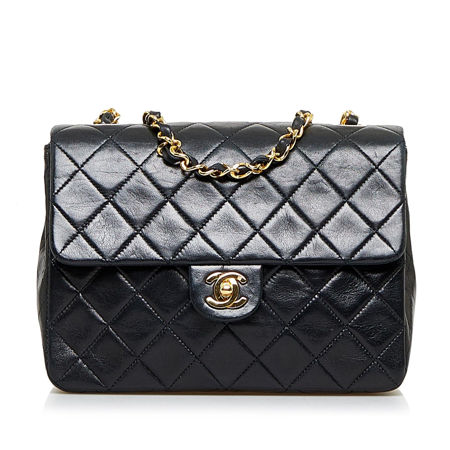 Chanel Classic Square Lambskin Single Flap SHG-3rD17V Shoulder Bag