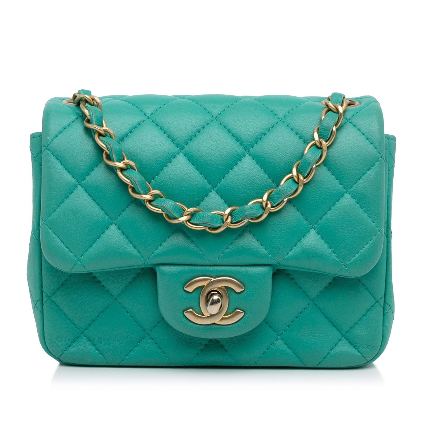Chanel Classic Square Lambskin Single Flap SHG-oxXAOp Shoulder Bag