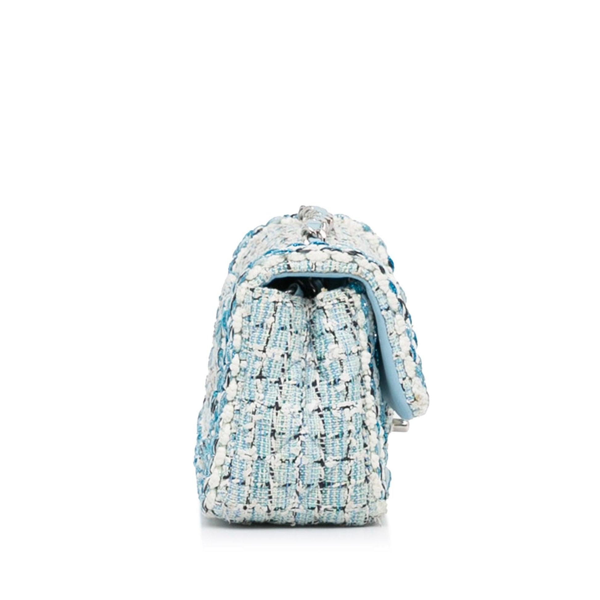 Chanel Classic Tweed Single Flap SHG-Go6eiQ Mini Bag
