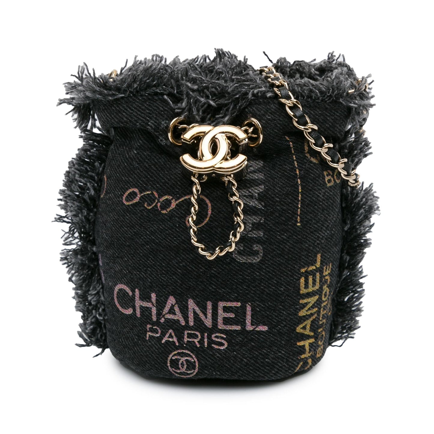 Chanel Denim Mood Bucket SHG-B4ElfD Bucket Bag