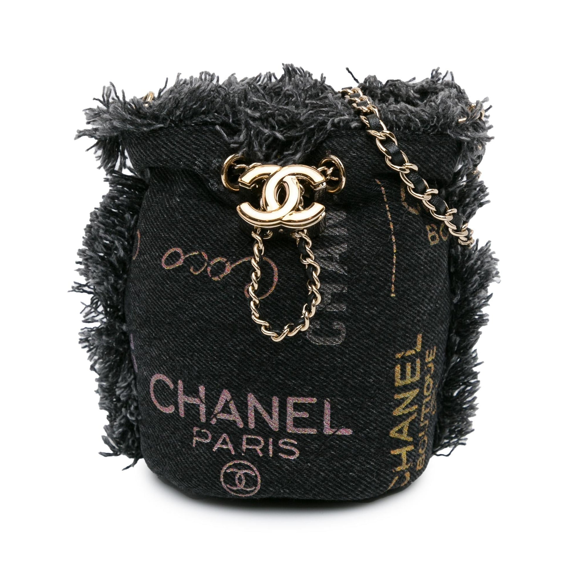 Chanel Denim Mood Bucket SHG-B4ElfD Bucket Bag