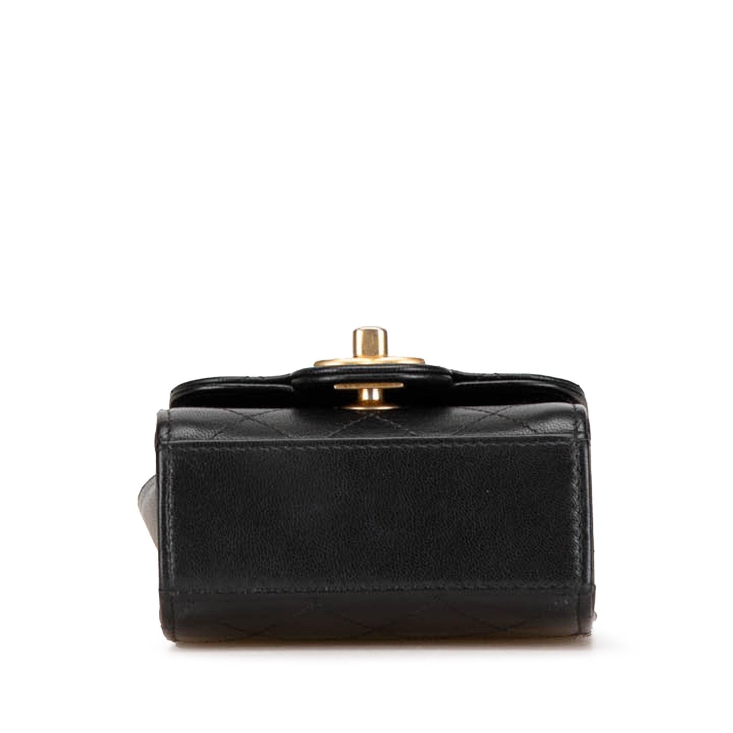 Chanel Goatskin Chic Pearls On Clutch Bag