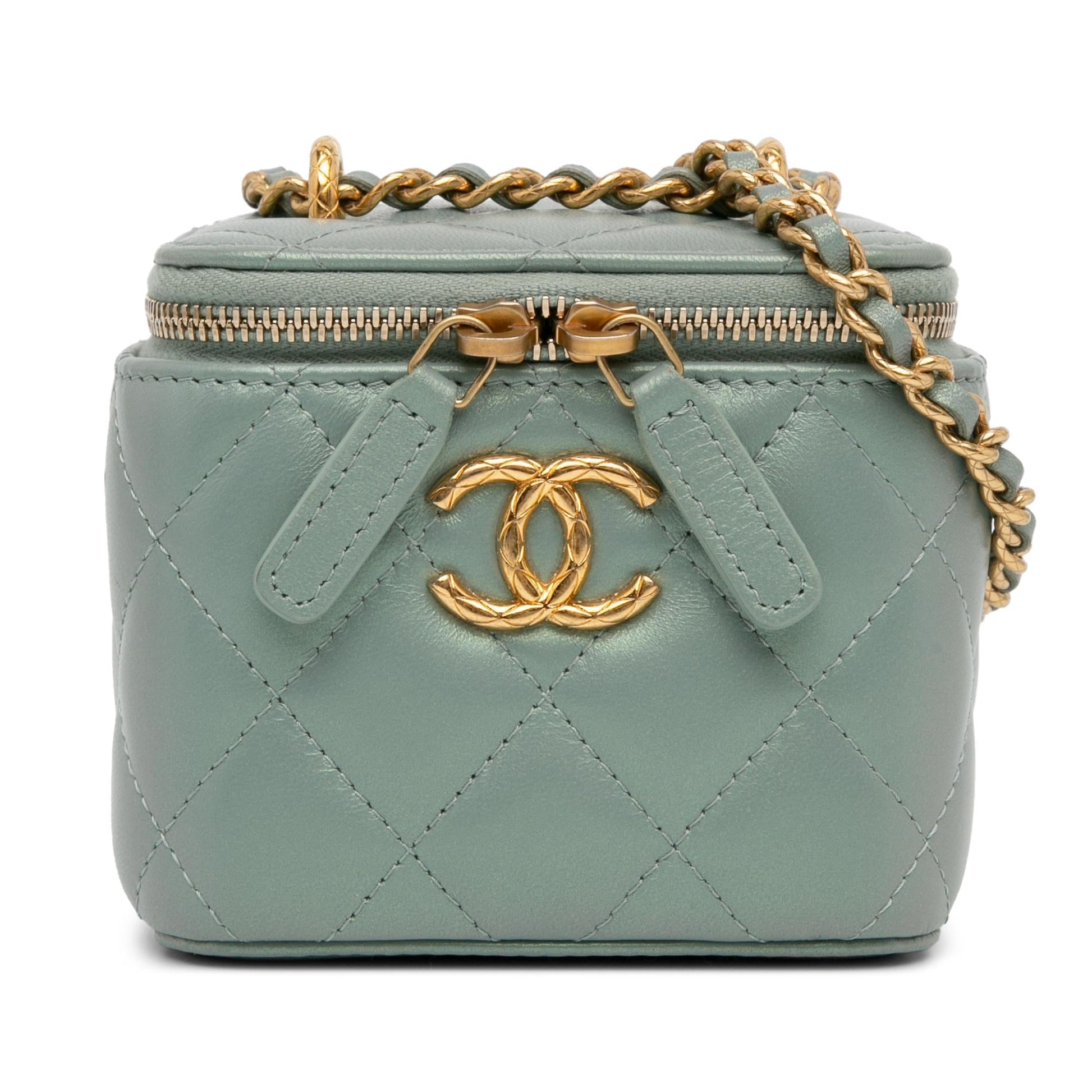 Chanel Iridescent Lambskin Vanity SHG-2sIpMm Mini Bag