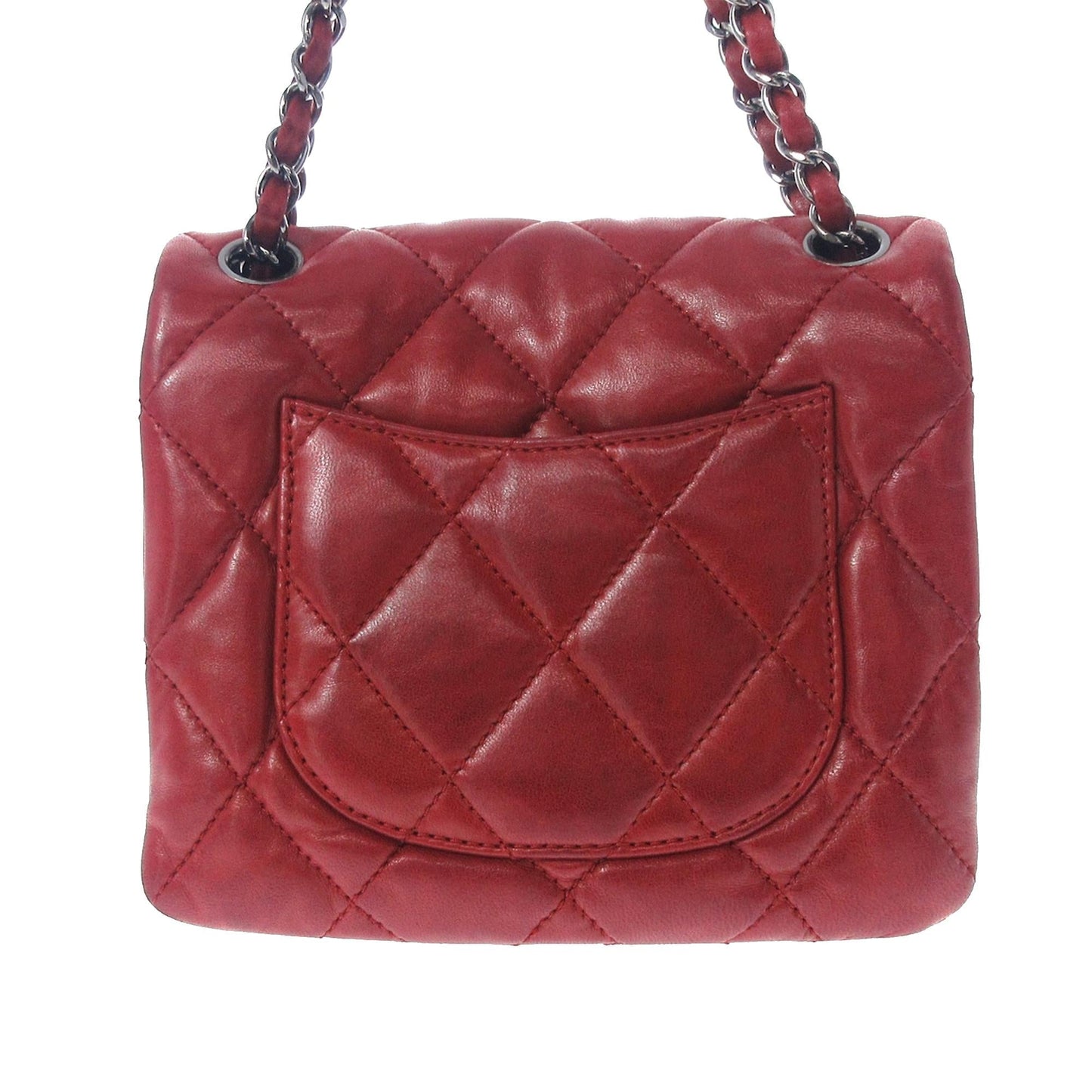 Chanel Lambskin 3 Flap SHG-5PtZnC Mini Bag