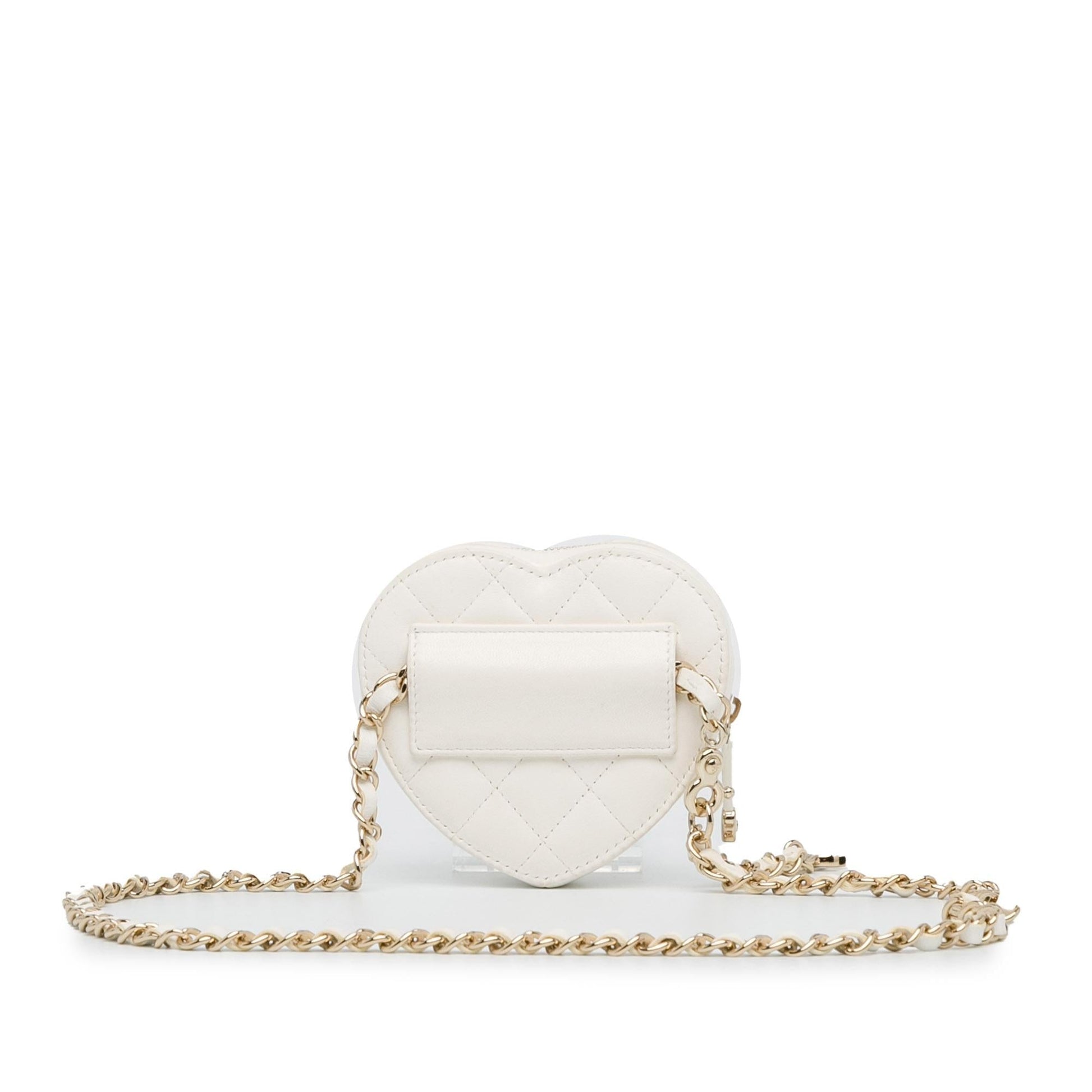 Chanel Lambskin CC Love Heart Belt SHG-EvulW7