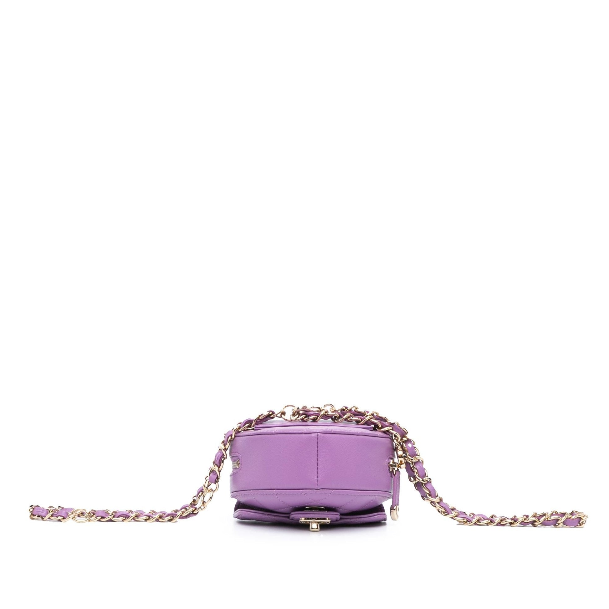 Chanel Lambskin CC Love Heart Belt