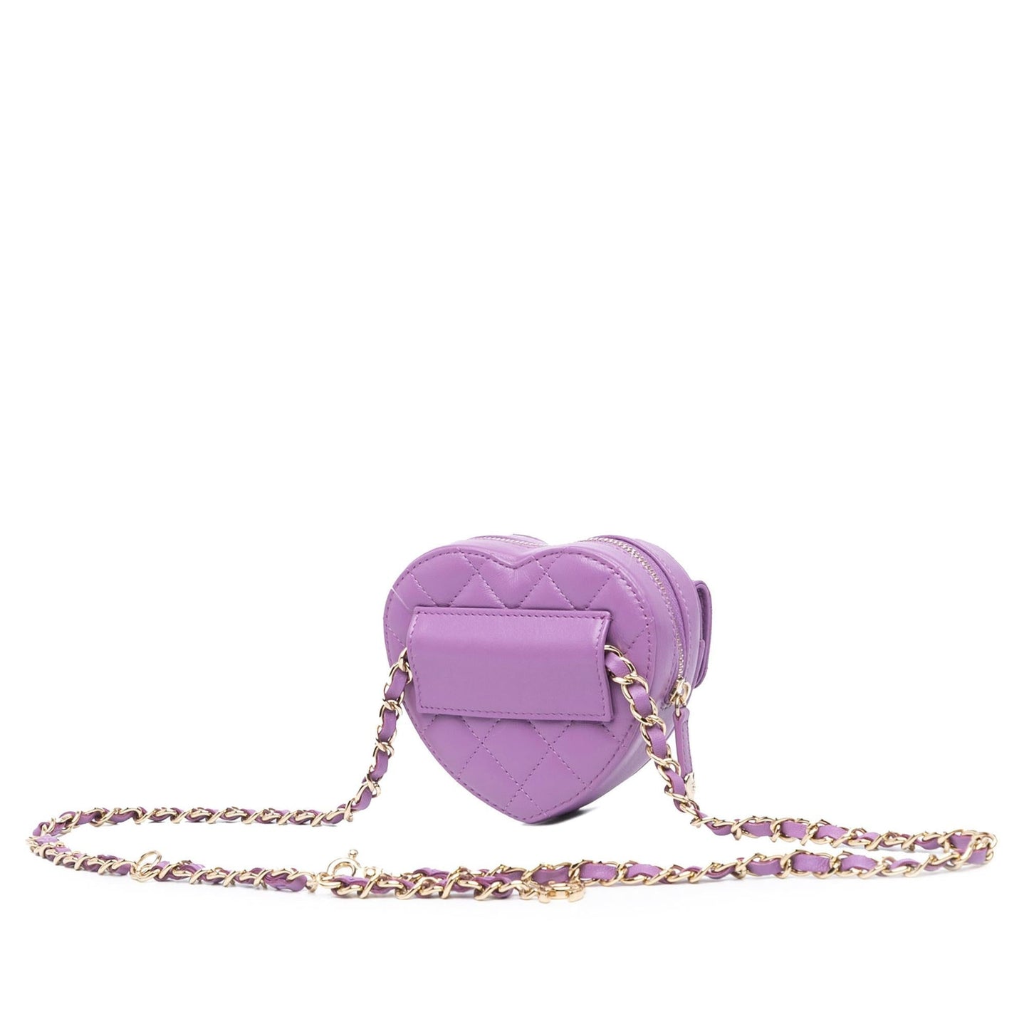 Chanel Lambskin CC Love Heart Belt