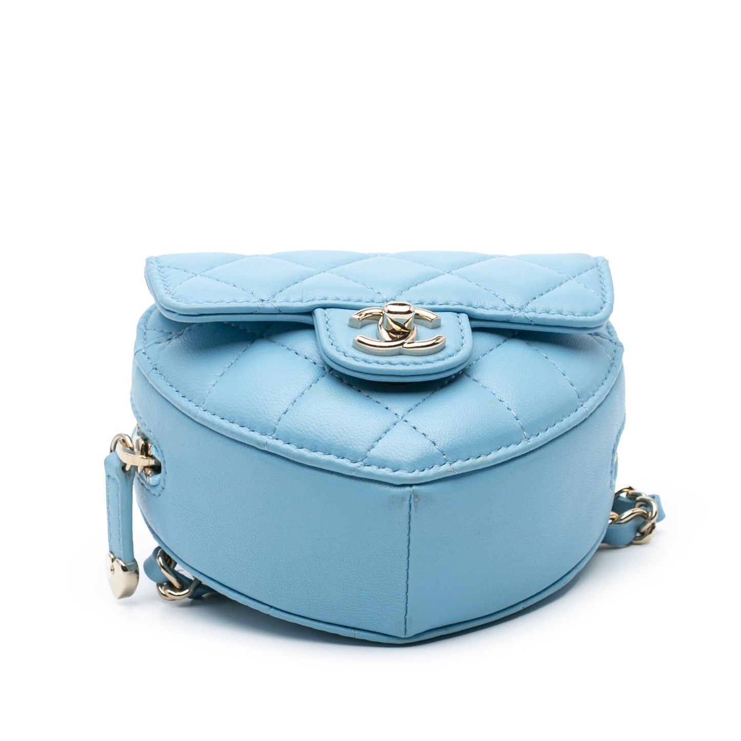 Chanel Lambskin CC Love Heart Belt Bag 1