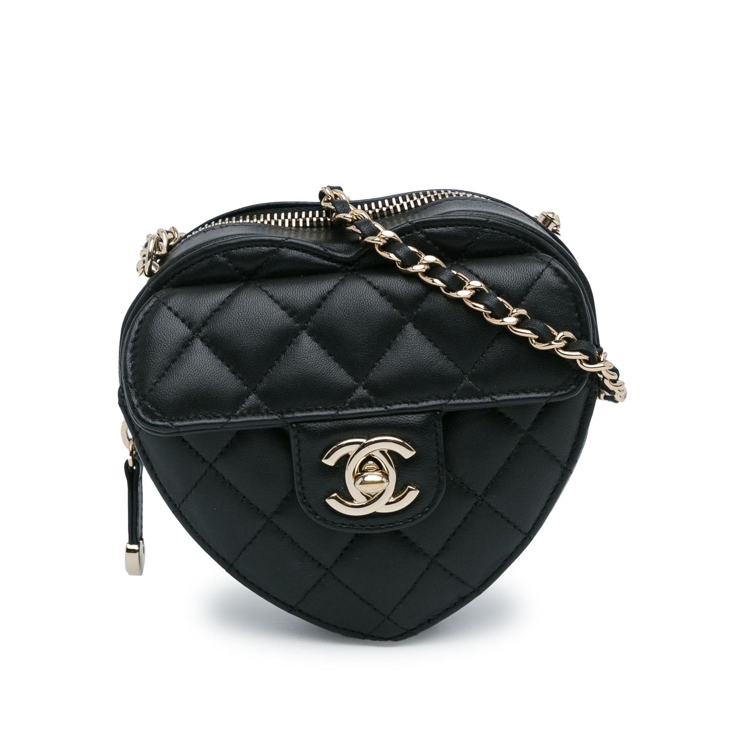 Chanel Lambskin CC Love Heart SHG-m0vSj8 Crossbody Bag