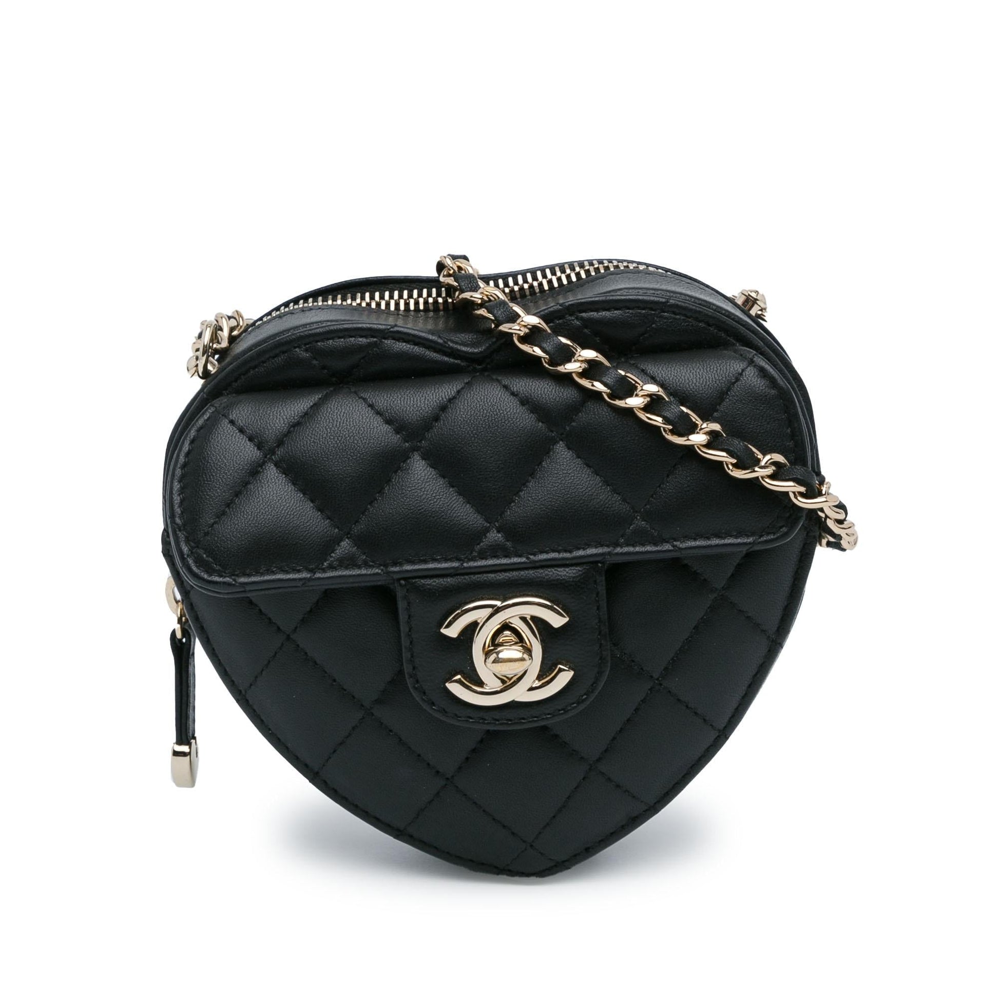Chanel Lambskin CC Love Heart SHG-m0vSj8 Crossbody Bag