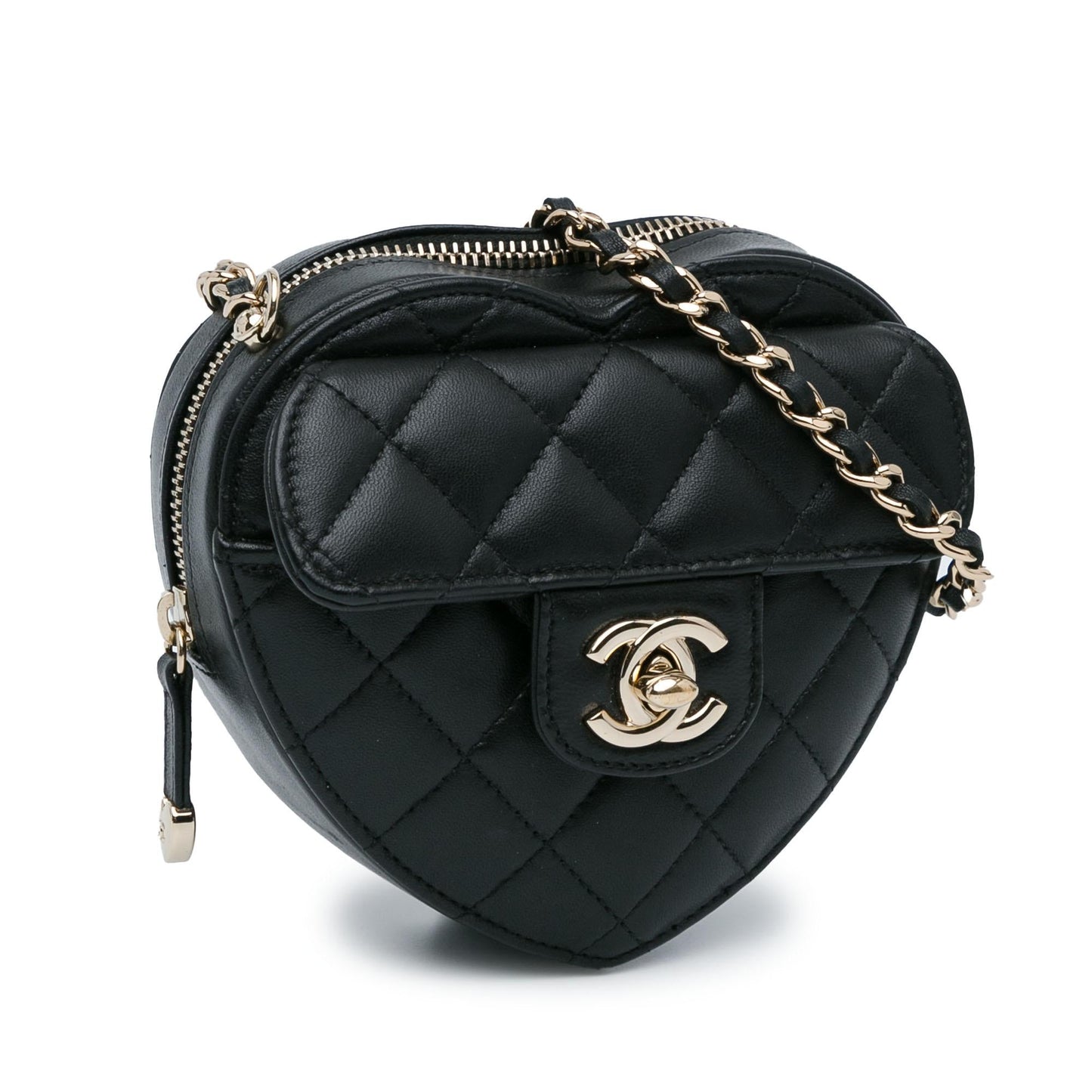 Chanel Lambskin CC Love Heart SHG-m0vSj8 Crossbody Bag