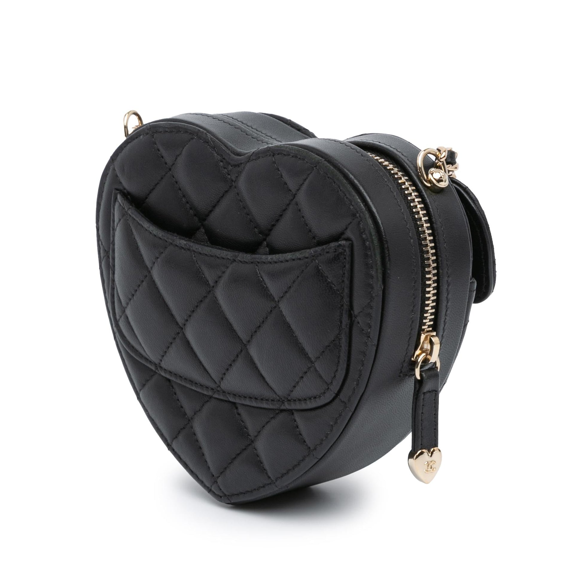 Chanel Lambskin CC Love Heart SHG-7YuAtF Crossbody Bag
