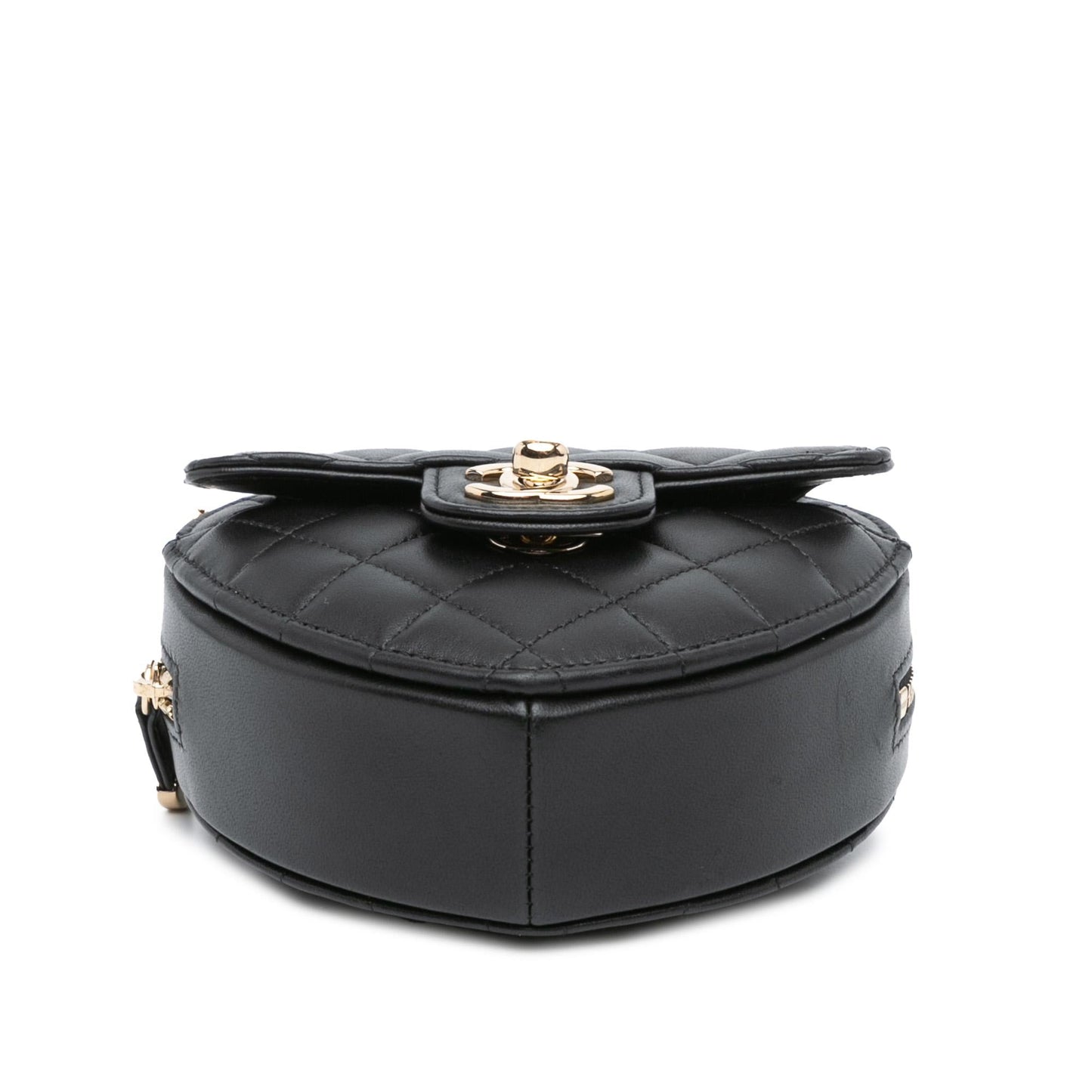 Chanel Lambskin CC Love Heart Crossbody Bag Shg 0Idpy0