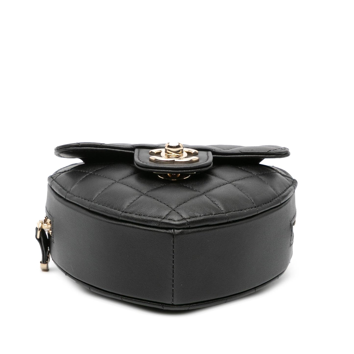 Chanel Lambskin CC Love Heart Crossbody Bag Crossbody 1