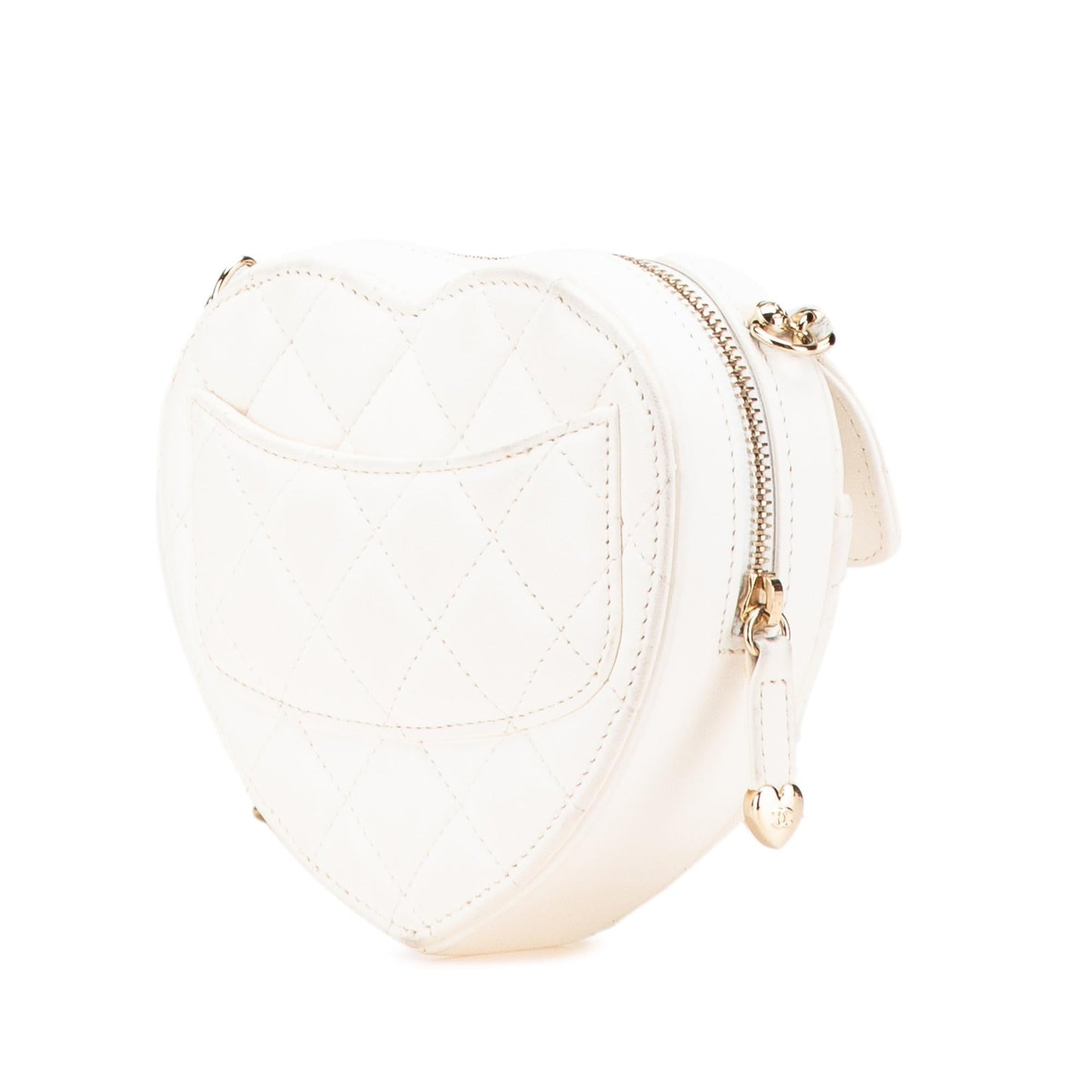 Chanel Lambskin CC Love Heart Crossbody Bag Crossbody 2