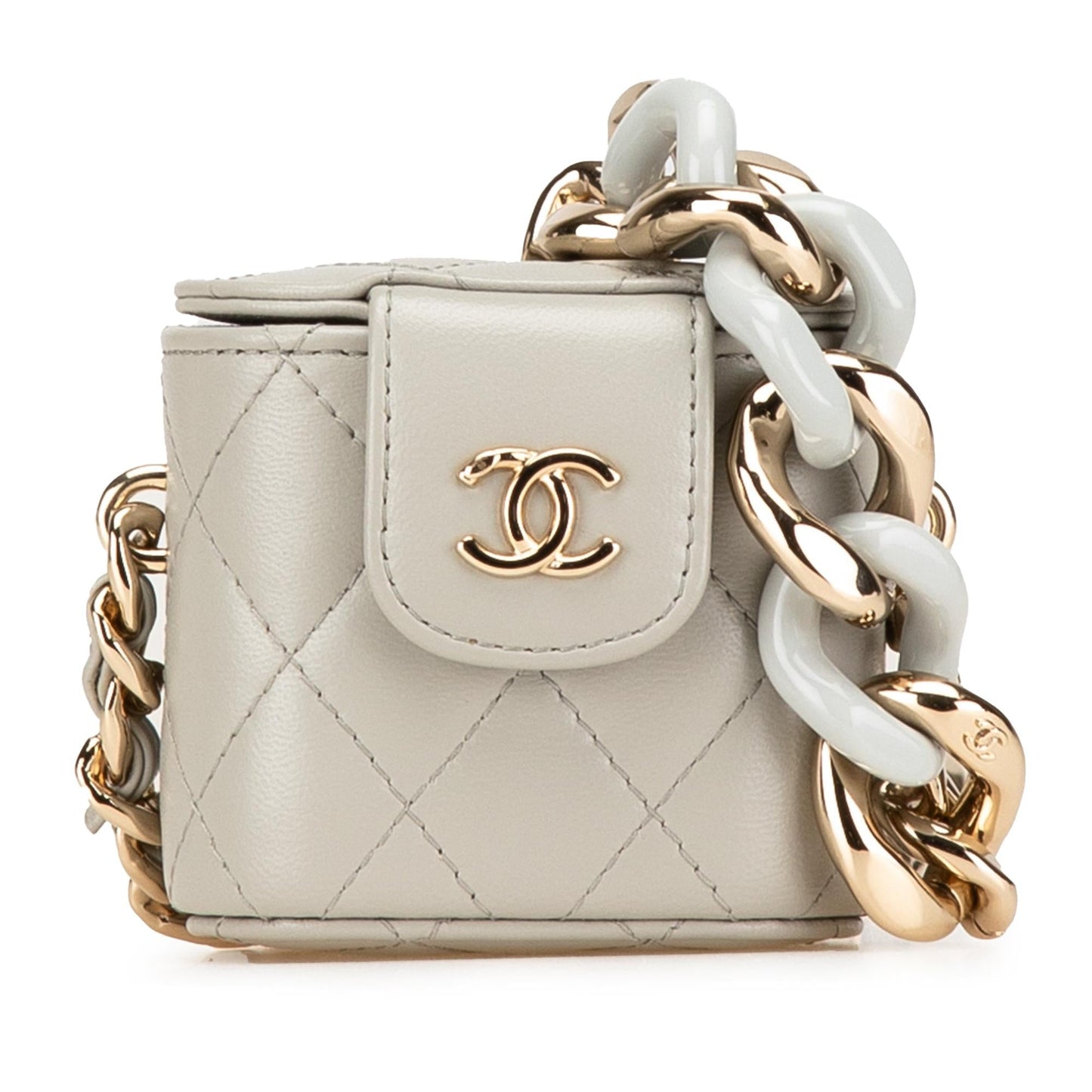 Chanel Lambskin Elegant Vanity Mini Bag
