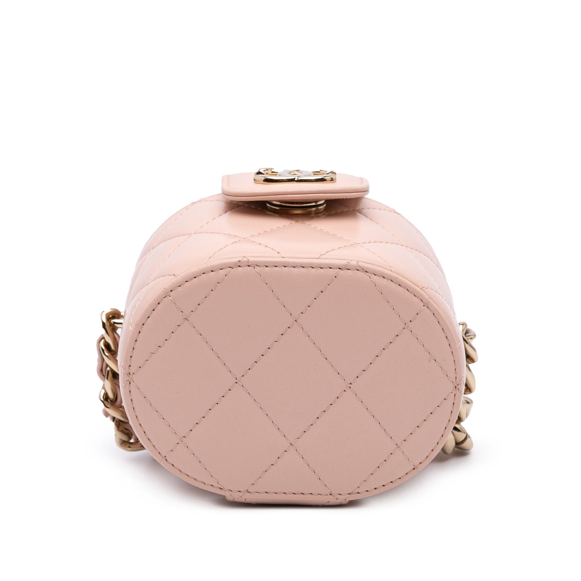 Chanel Lambskin Elegant Vanity Mini Bag Case 1