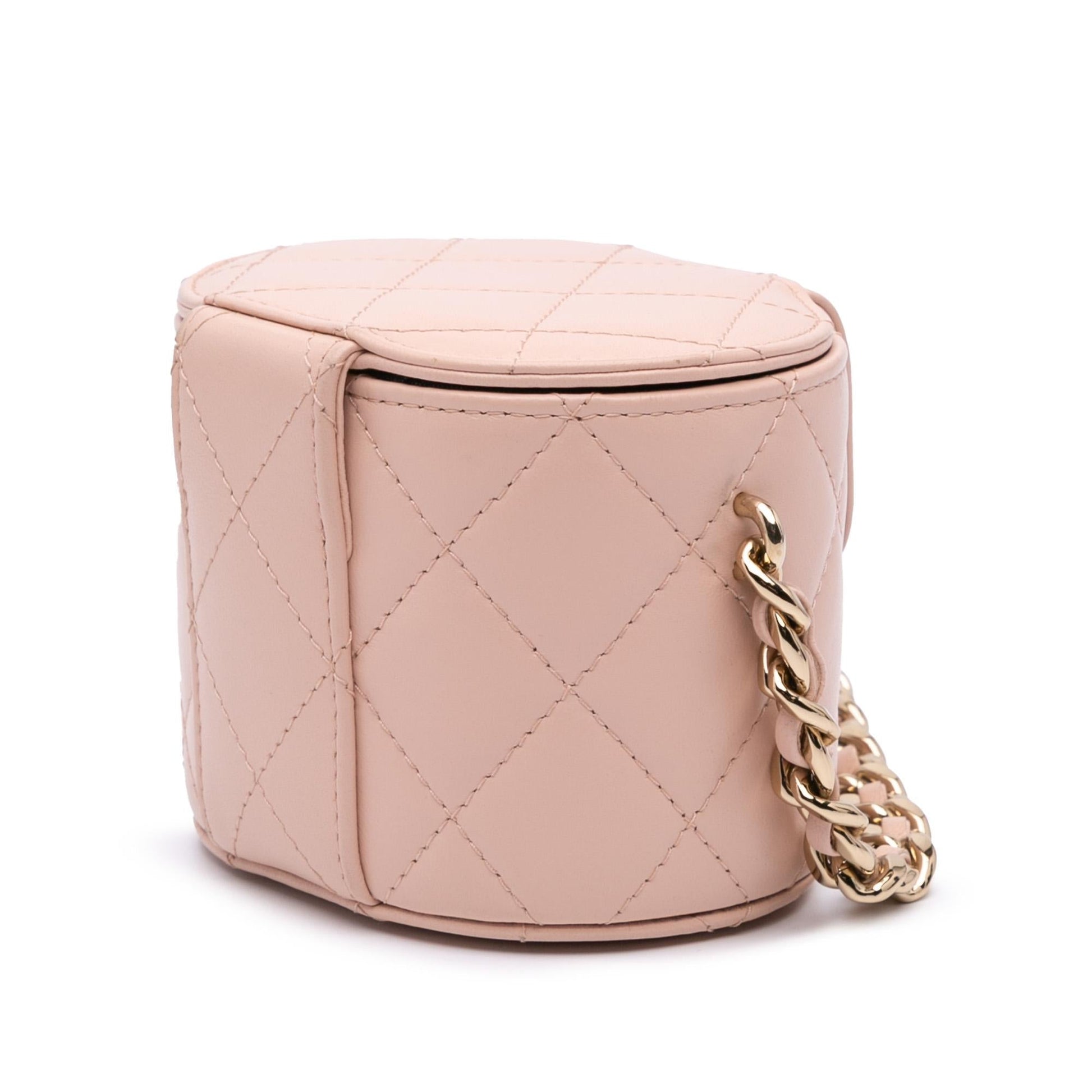 Chanel Lambskin Elegant Vanity Mini Bag Case 1