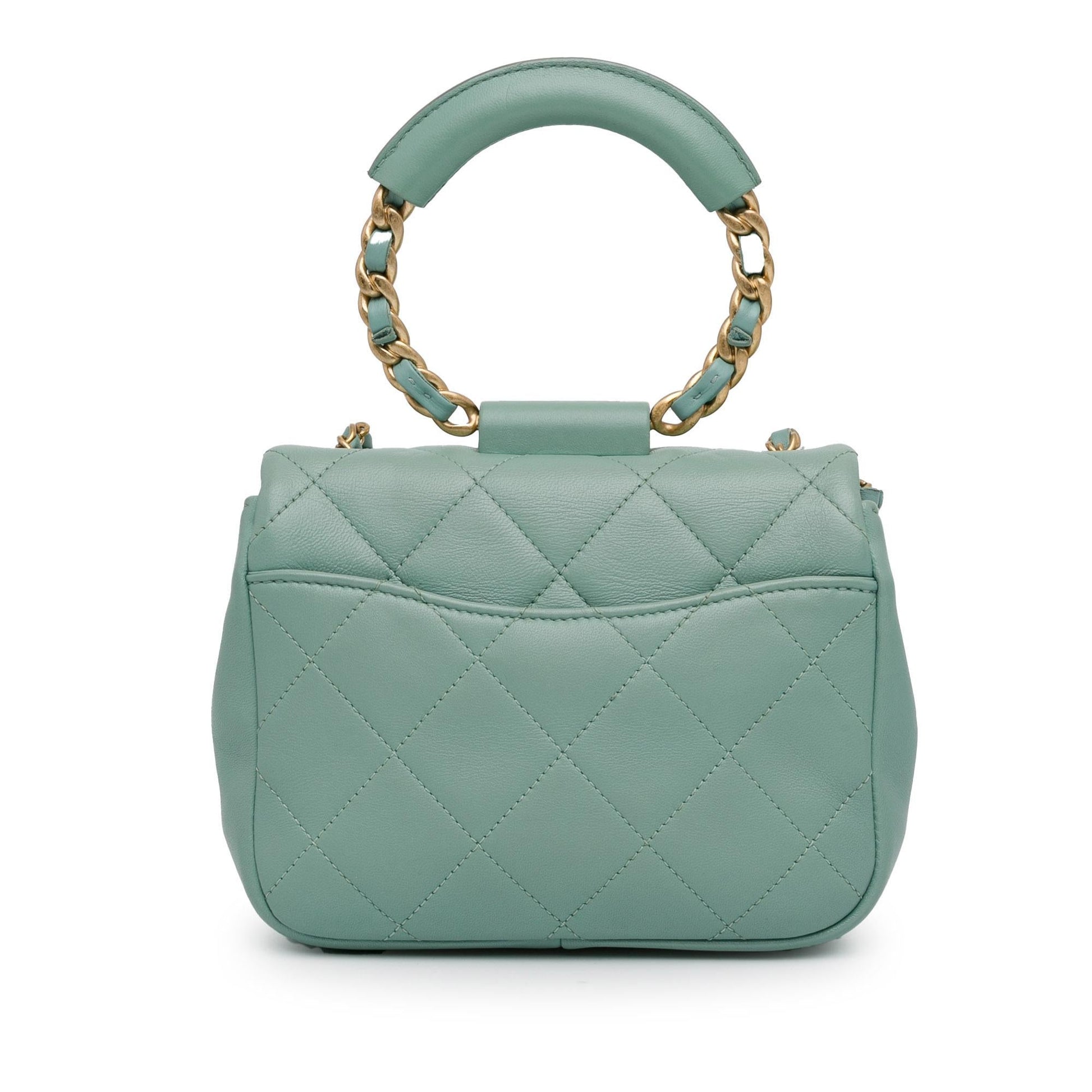 Chanel Lambskin Loop Flap SHG-YZnOKG Mini Bag