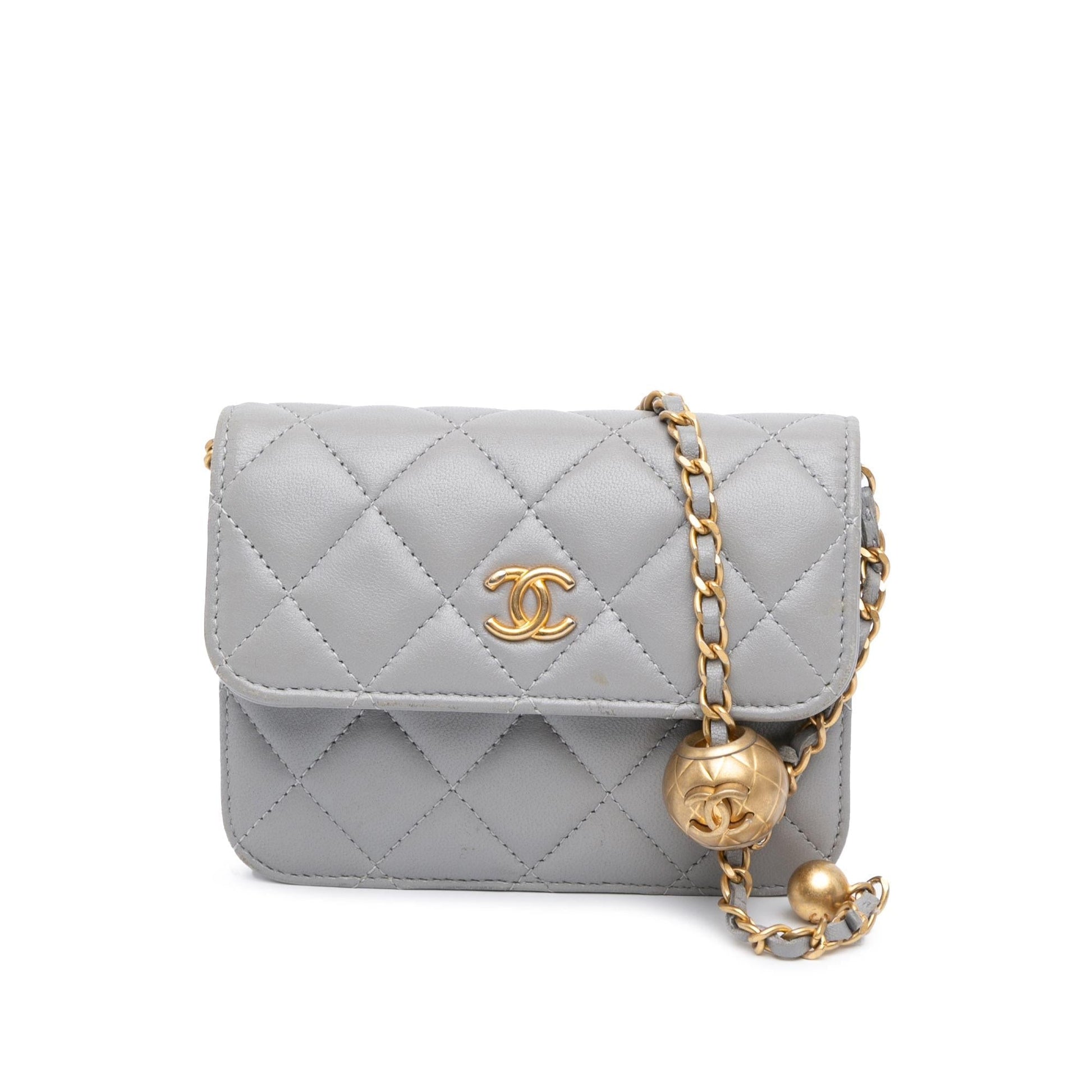 Chanel Lambskin Pearl Crush On SHG-rpWY7l Clutch Bag