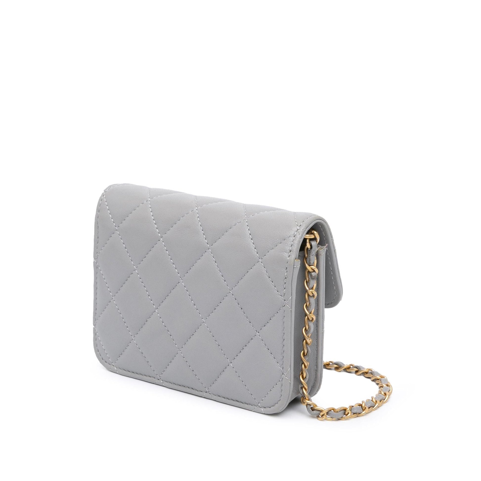 Chanel Lambskin Pearl Crush On SHG-rpWY7l Clutch Bag
