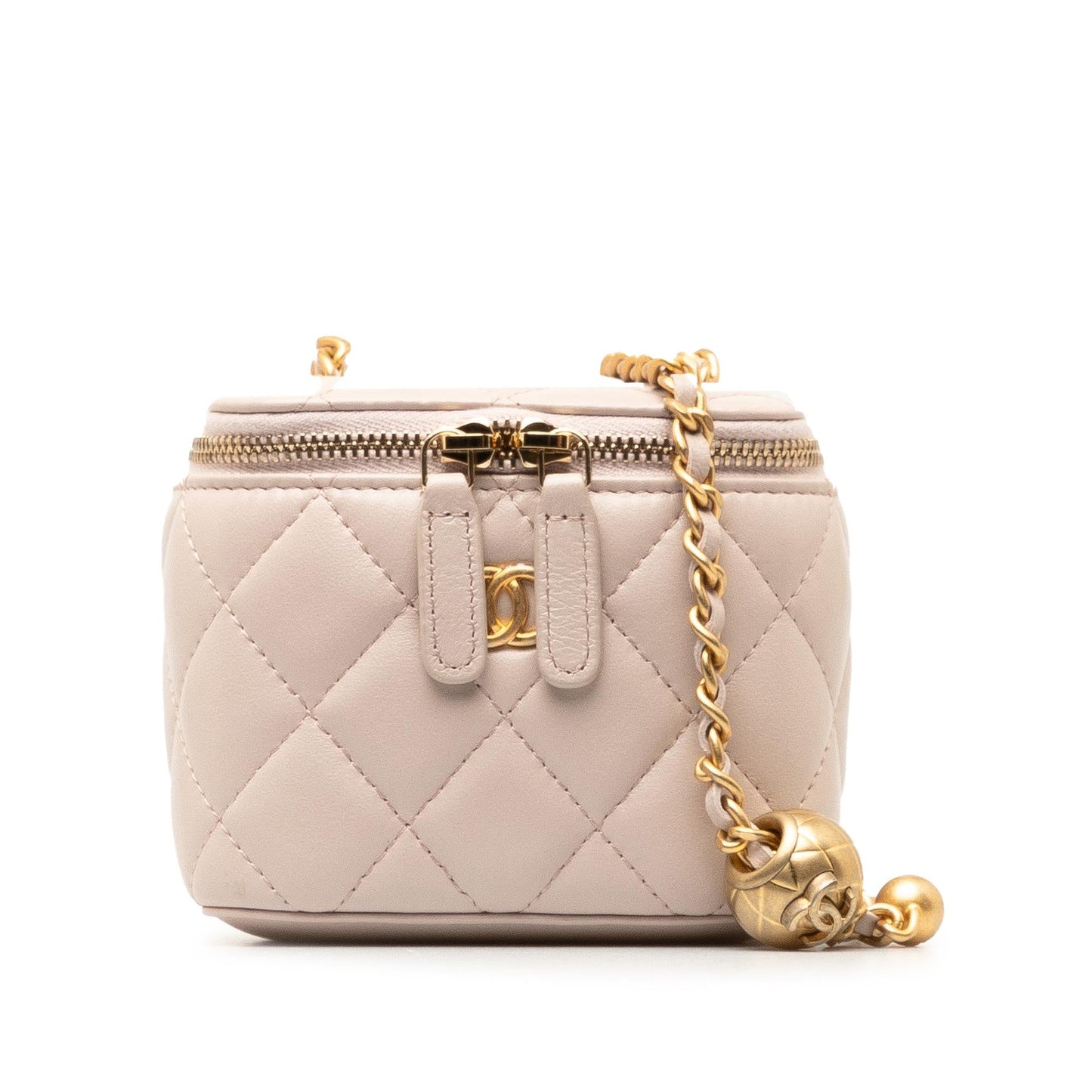 Chanel Mini Lambskin Pearl Crush Vanity (Shg-Nxwtyw) Bag